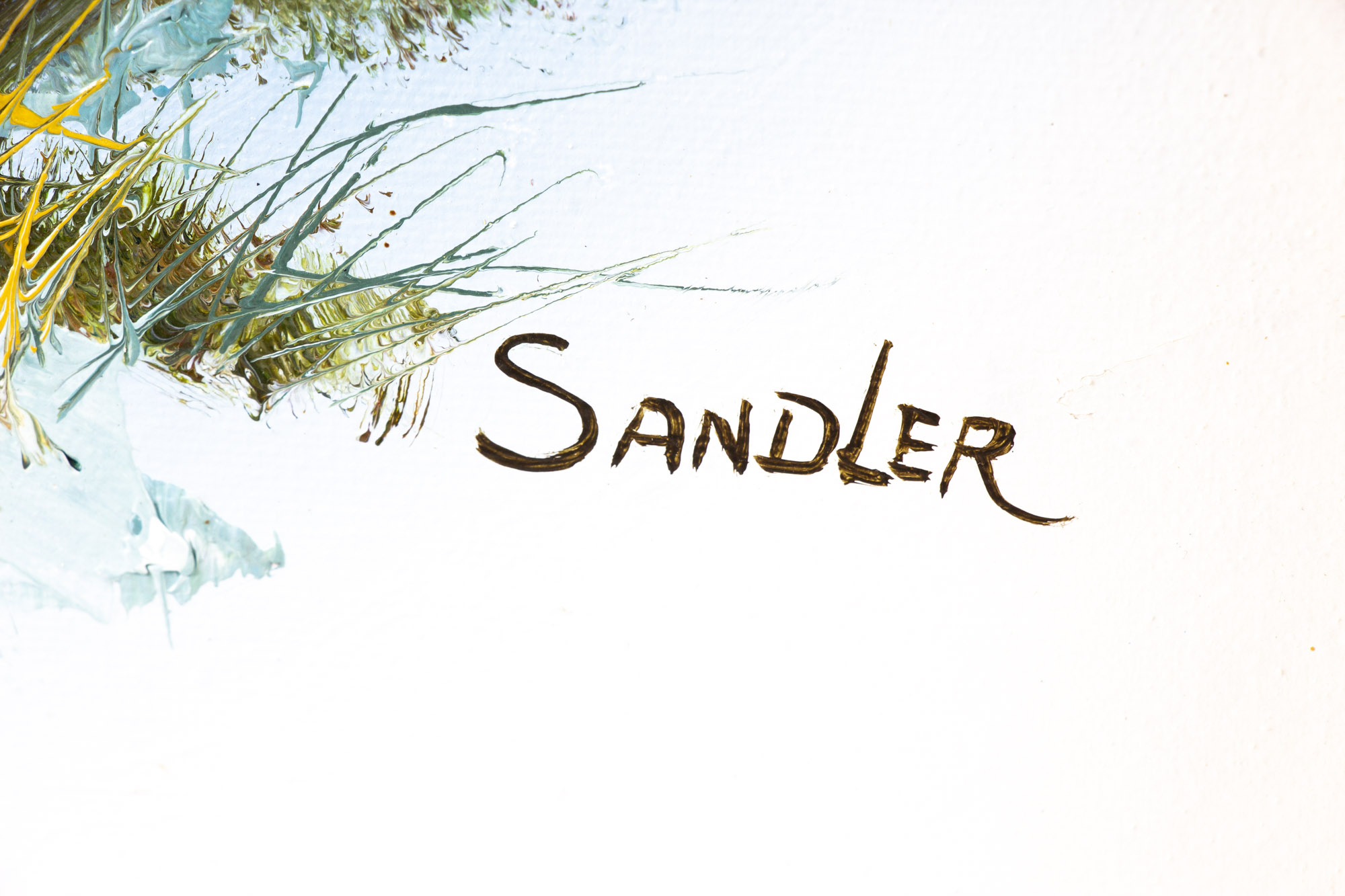 Sandler Seascape Oil Painting
