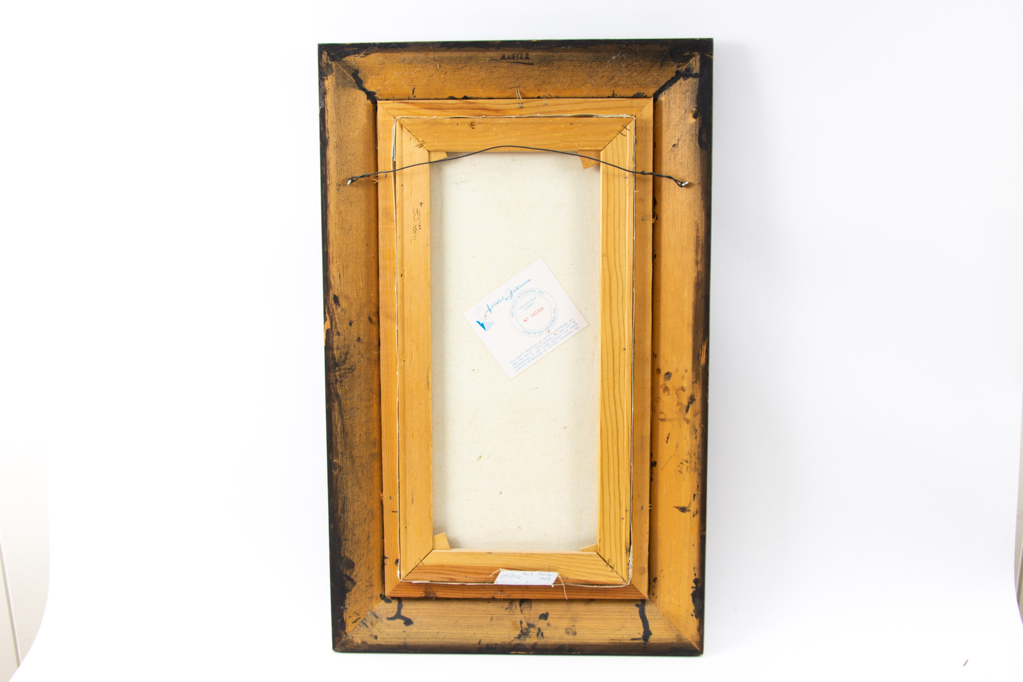 Sandler Seascape Oil Painting