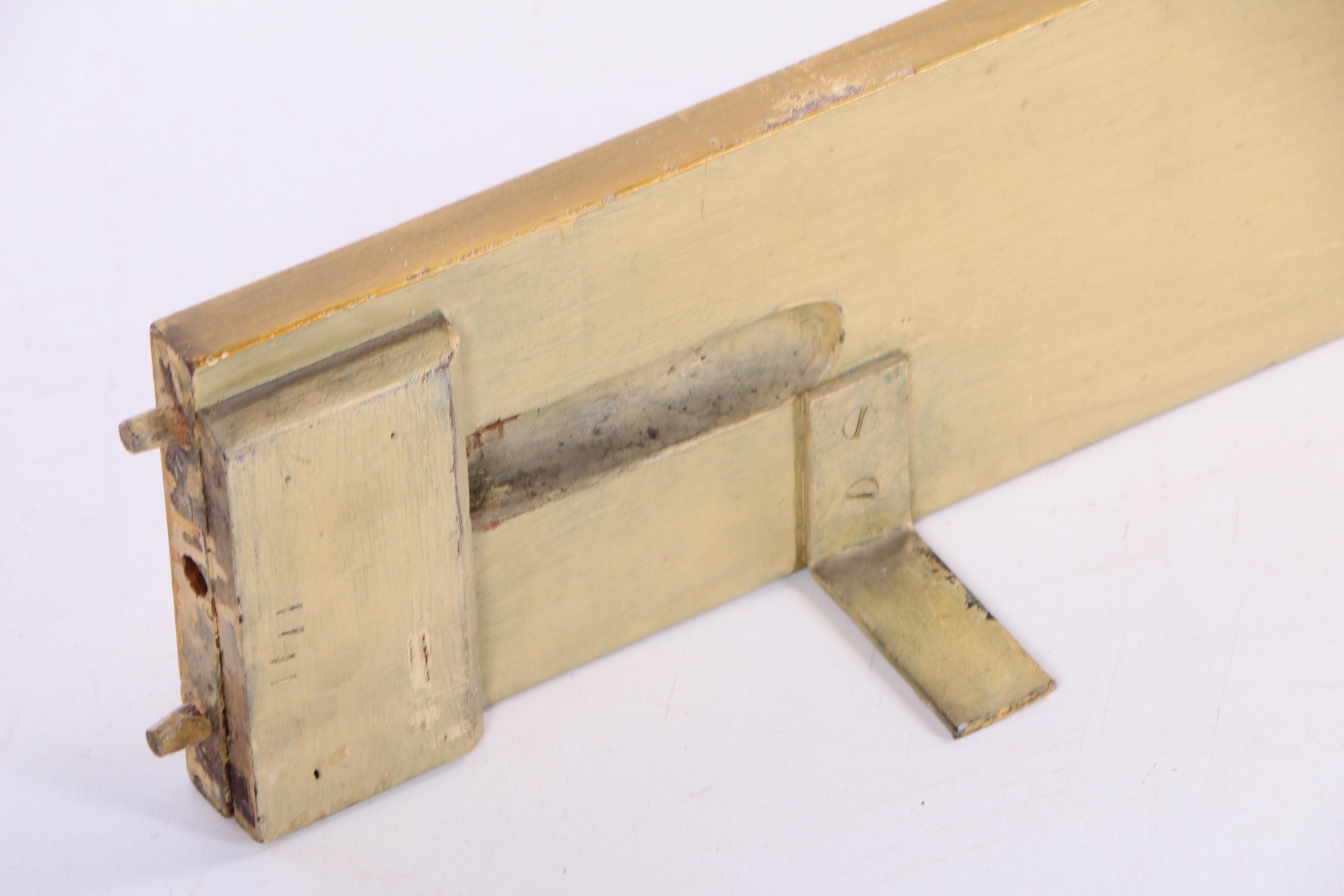 Paint-Decorated and Parcel-Gilt Four-Post Twin Size Bed Frame