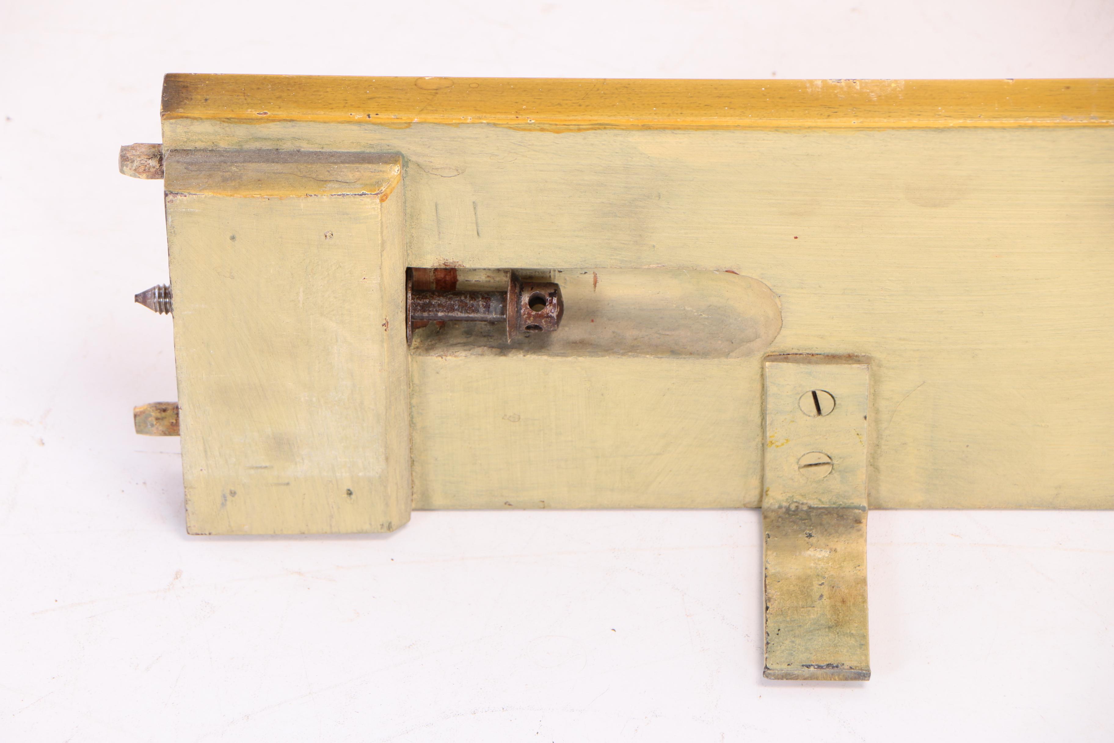 Paint-Decorated and Parcel-Gilt Four-Post Twin Size Bed Frame