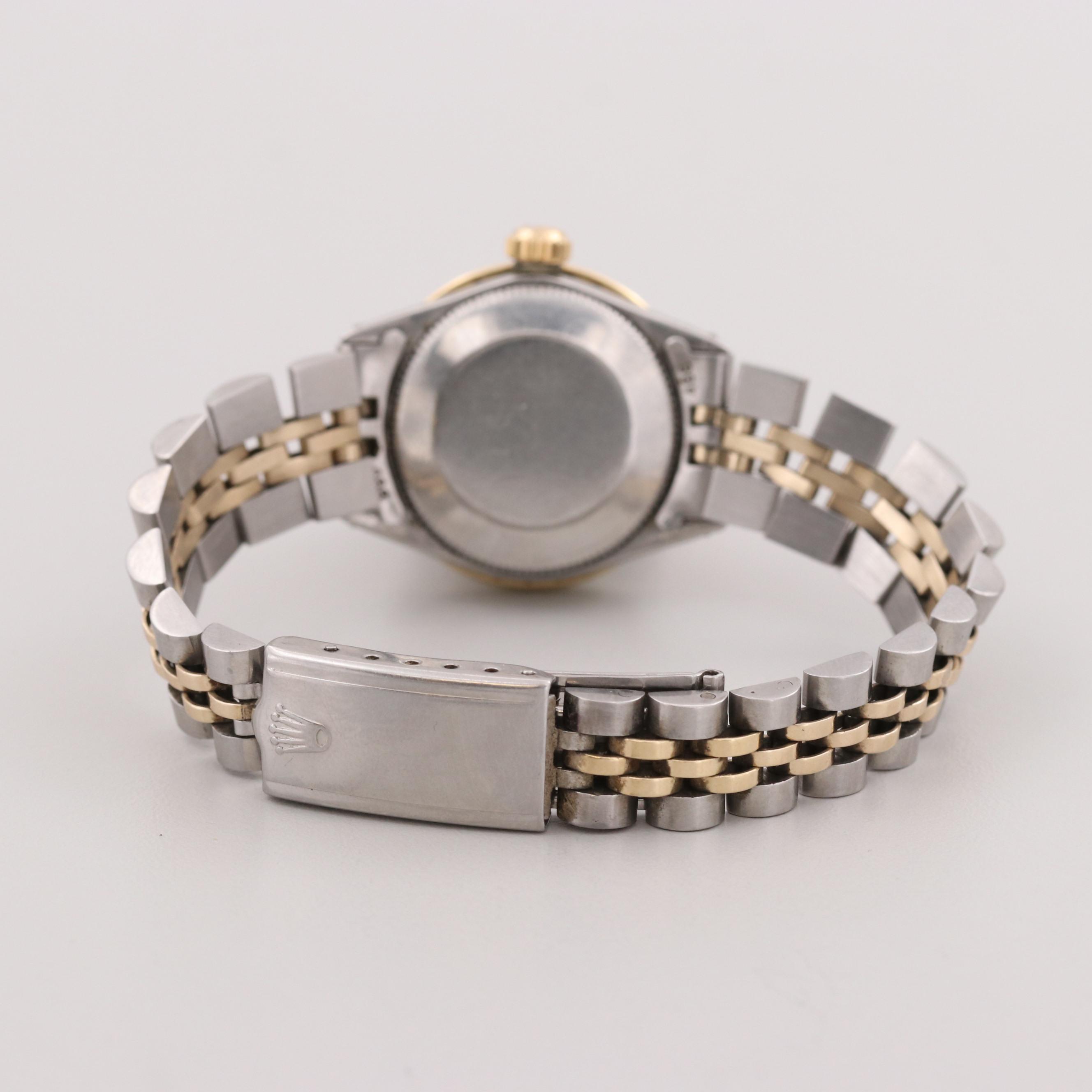 Rolex Datejust Watch With Diamond Bezel and Dial, 1969