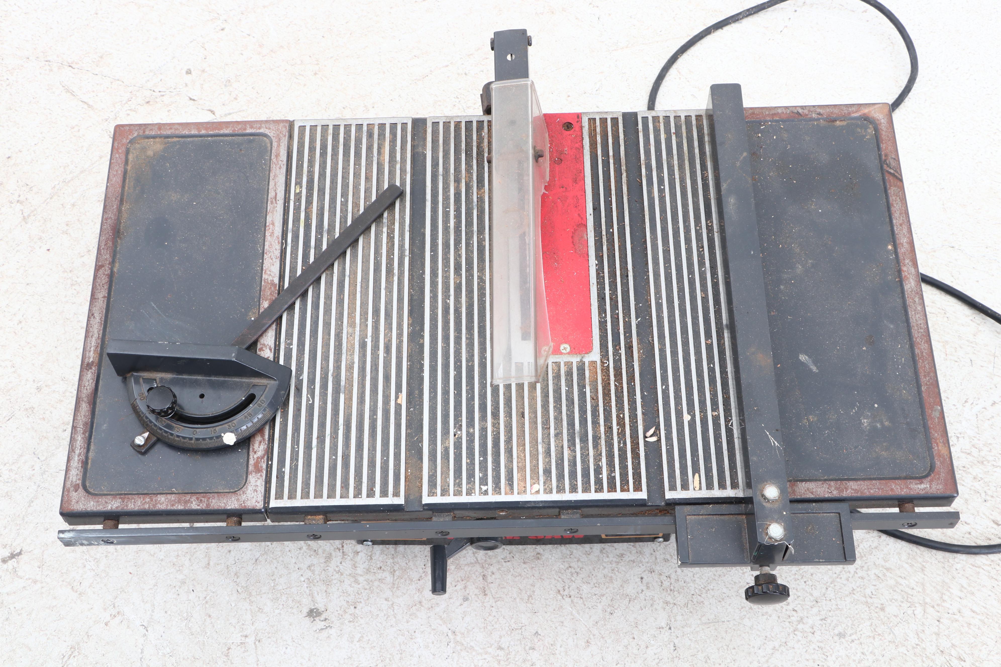 Sears Craftsman 7.5" Blade Bevel Cut Table Saw