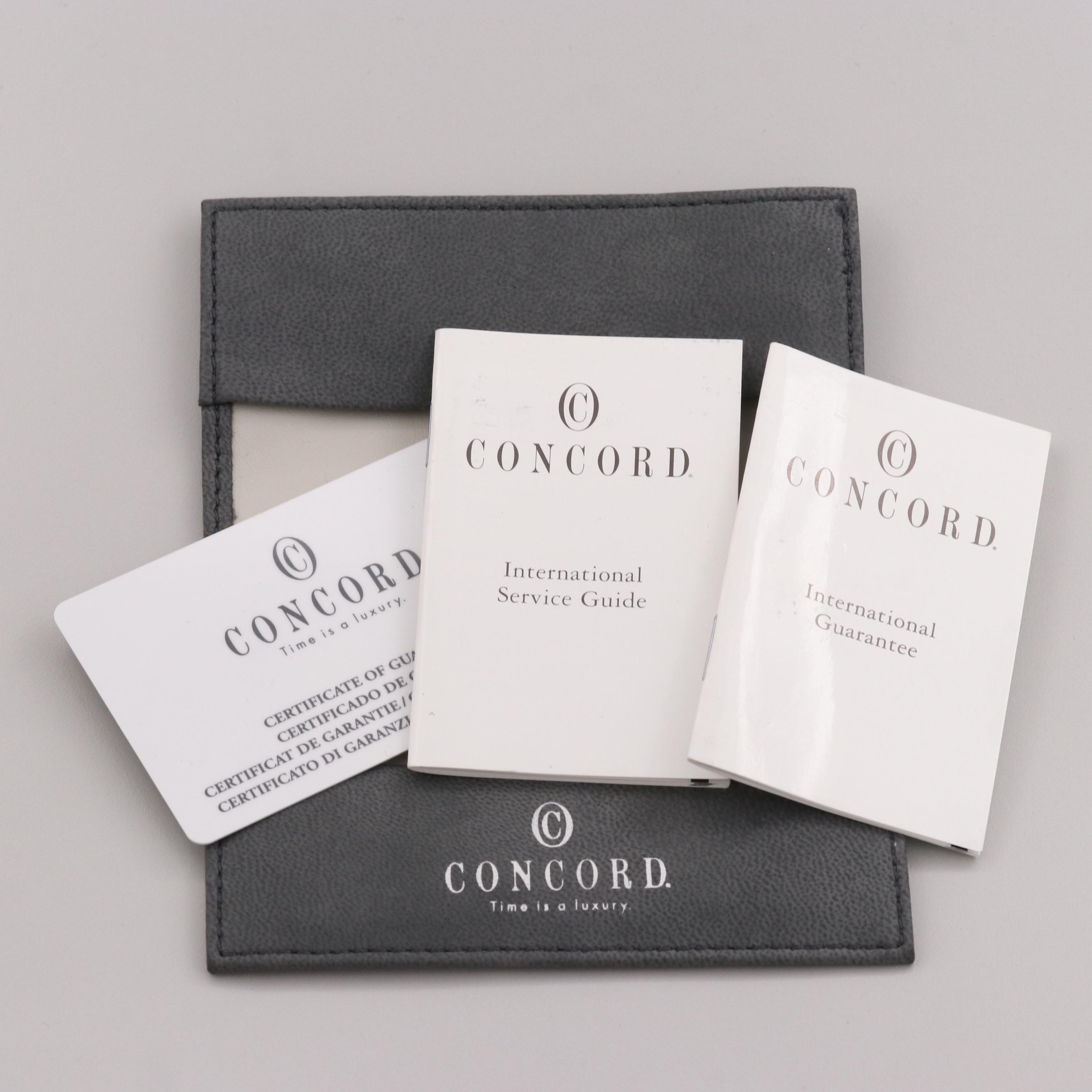 Concord Sportivo Stainless Steel Quartz Chronograph Watch