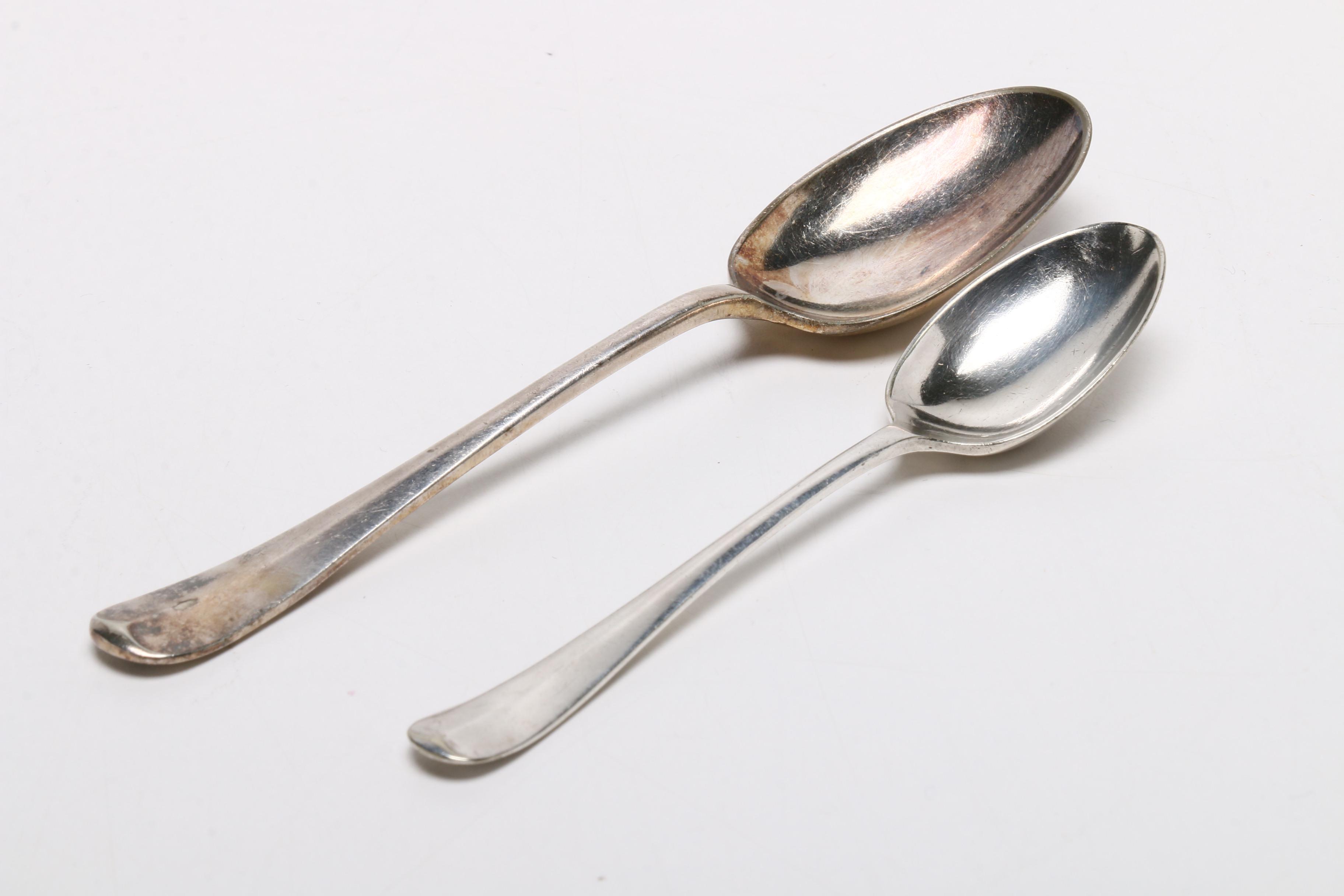 Alexander Clark Co. Silver Plate Flatware Service for Twelve