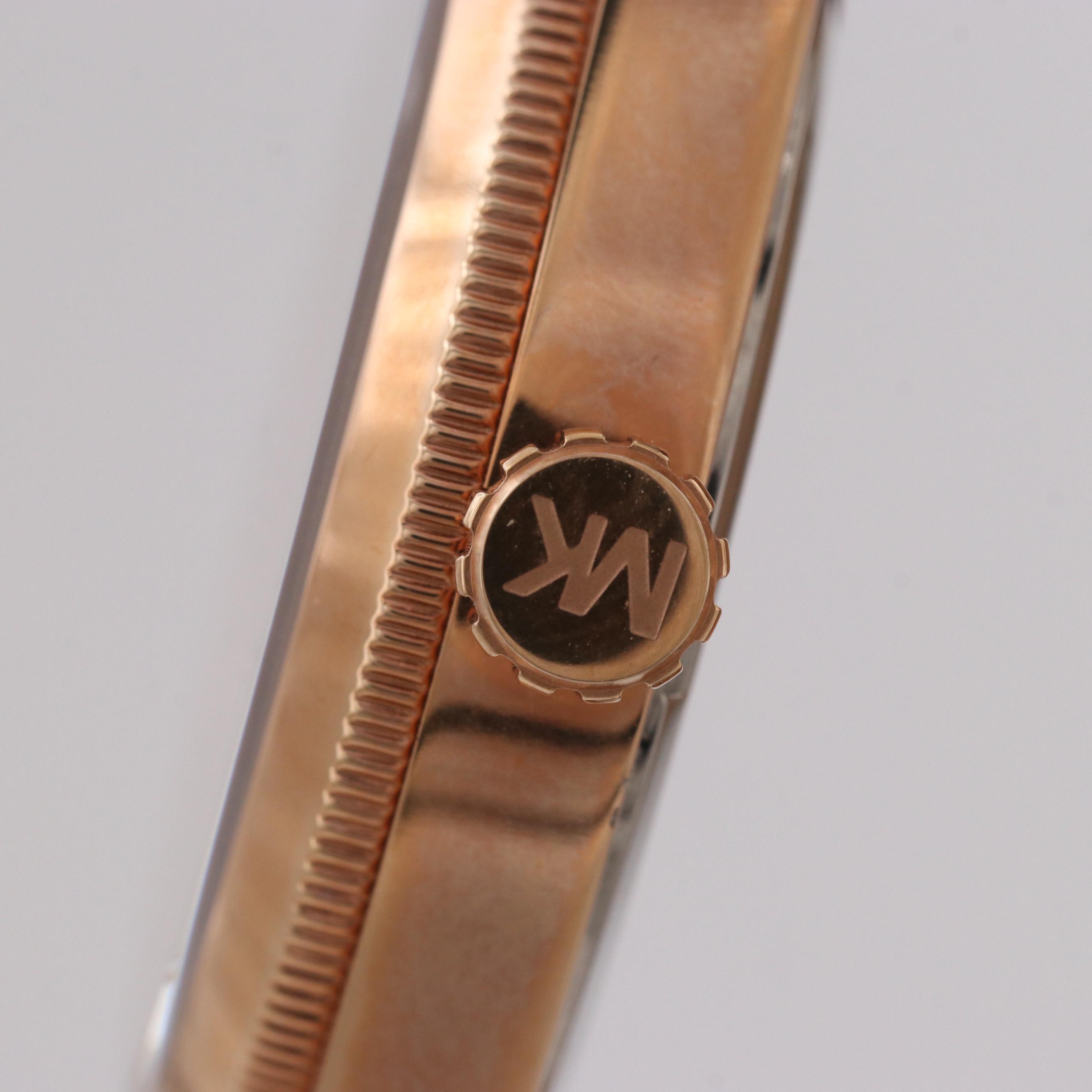 Michael Kors Rose Gold Tone Stainless Steel Watch