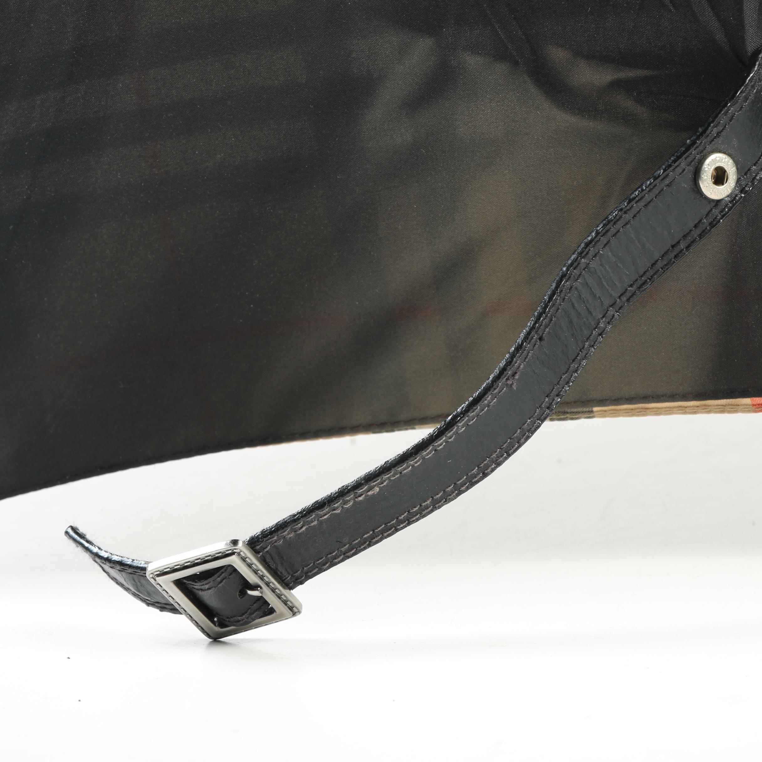 Burberry London Walking Umbrella with “Haymarket Check” Lining