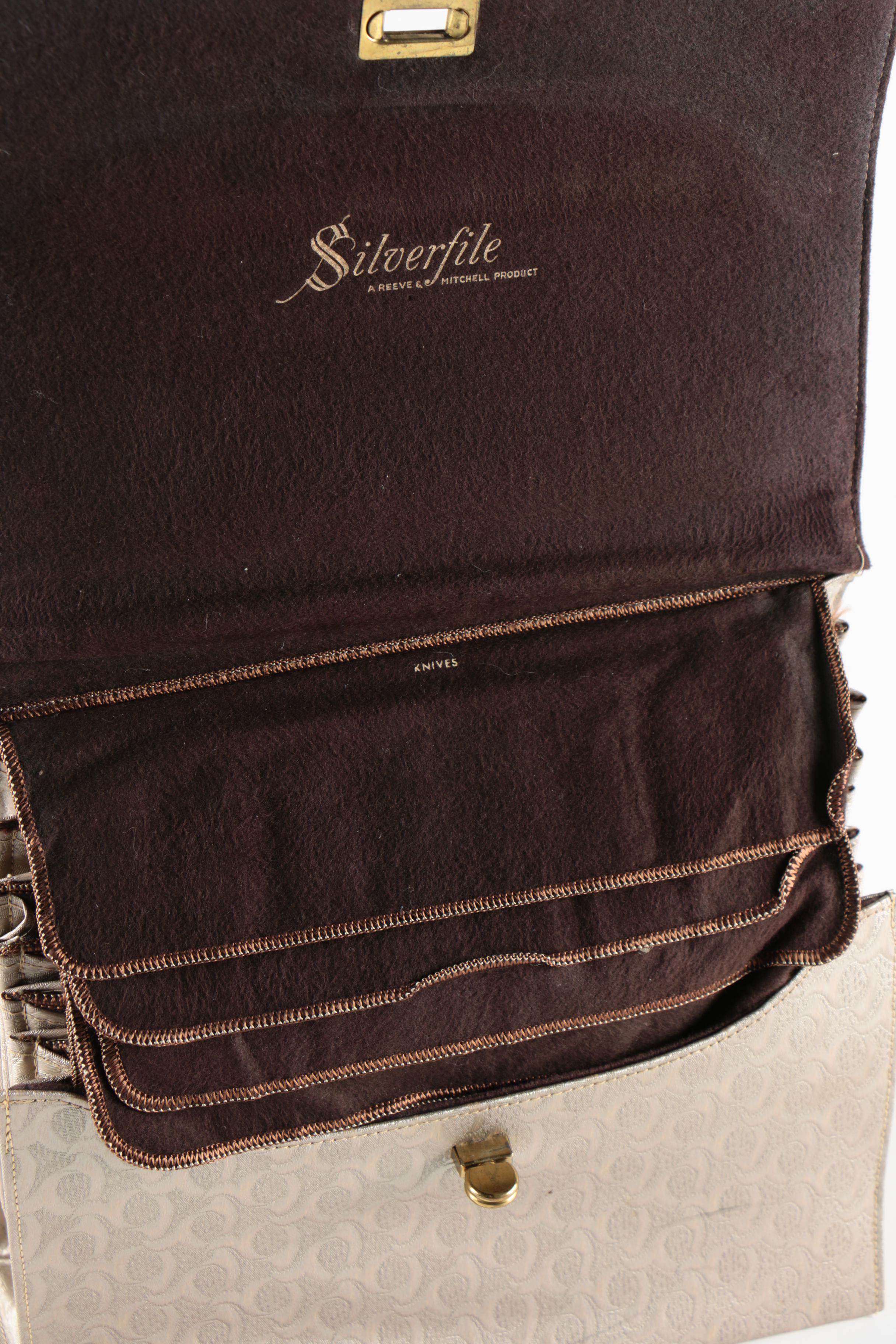 Oneida "Damask Rose" Sterling Silver Flatware for Eight and Serving Pieces