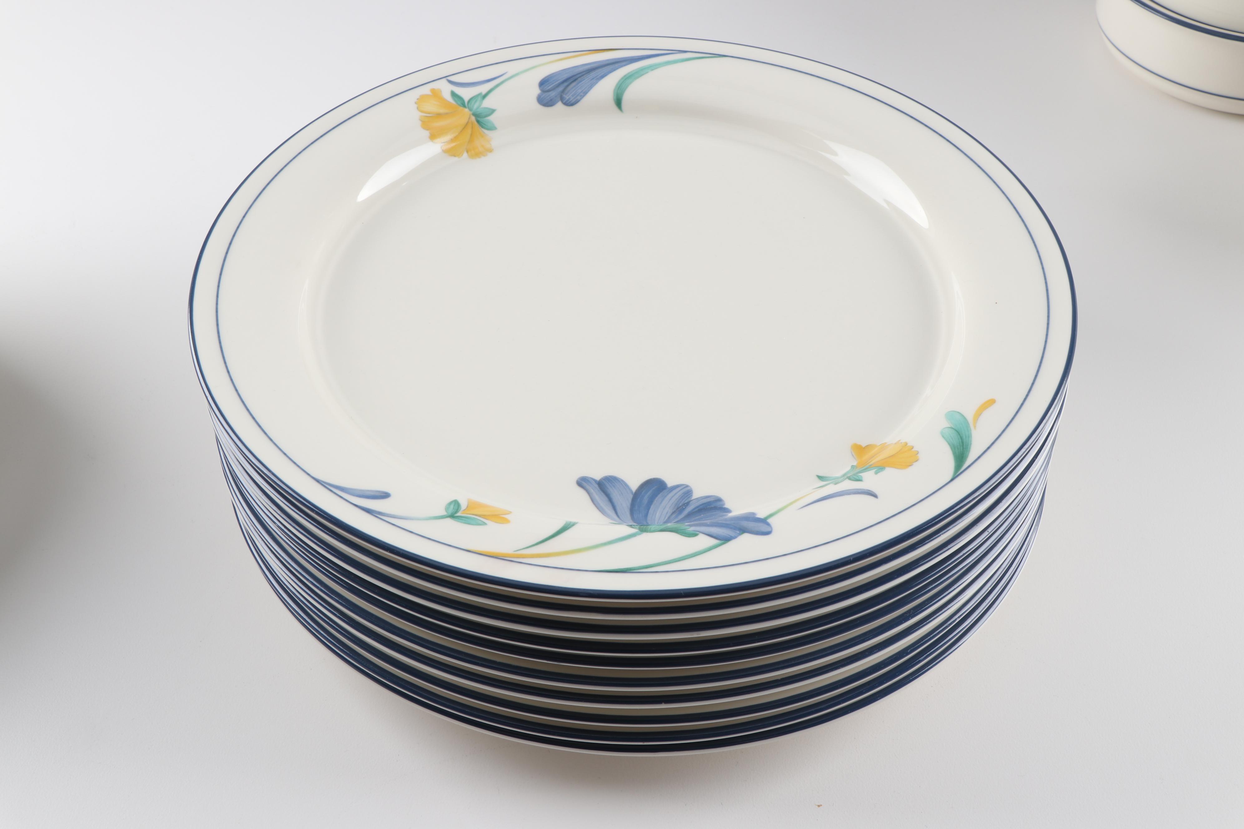 Lenox "Chinastone for the Blue Patterns" Porcelain Dinnerware