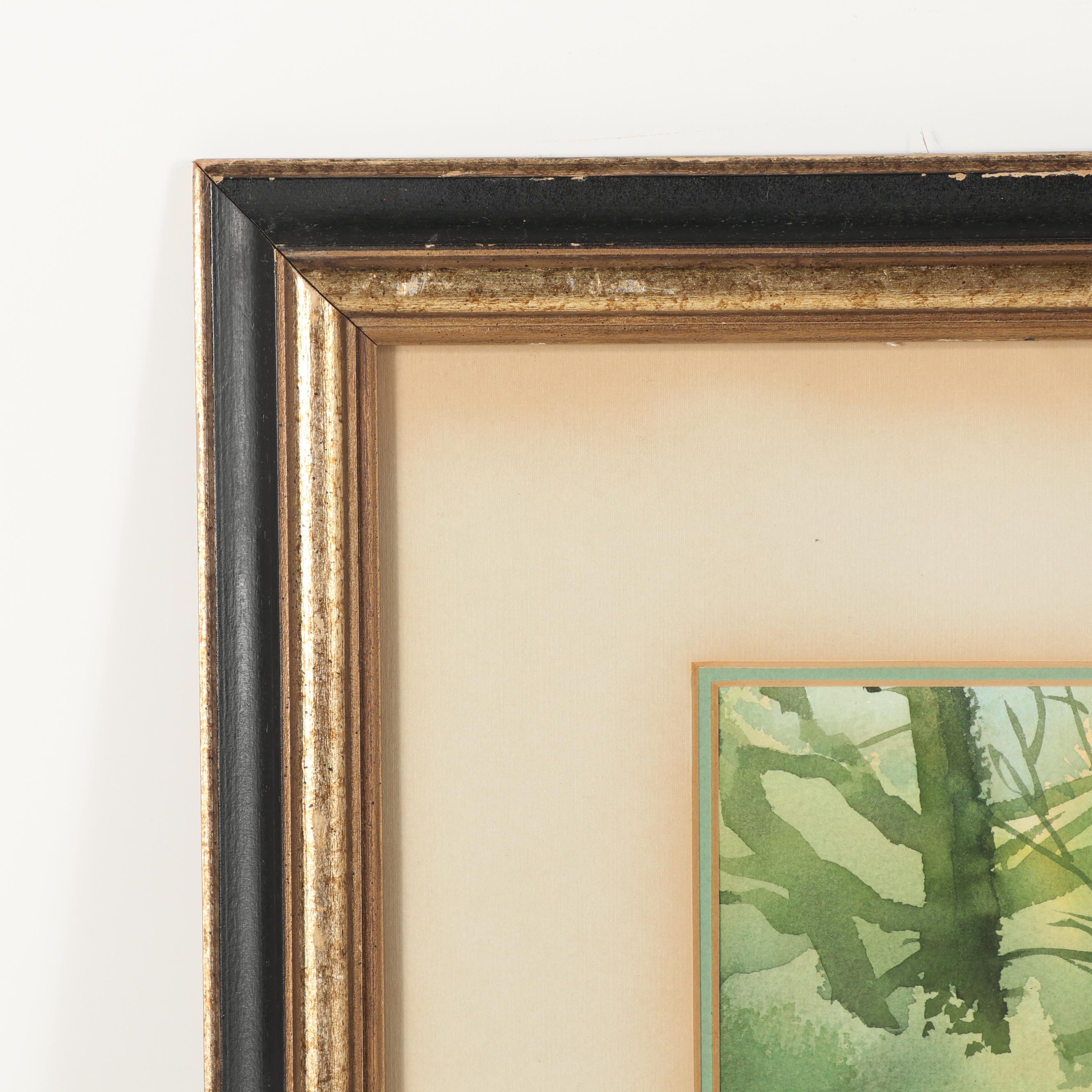 Bud Biggs Watercolor Painting