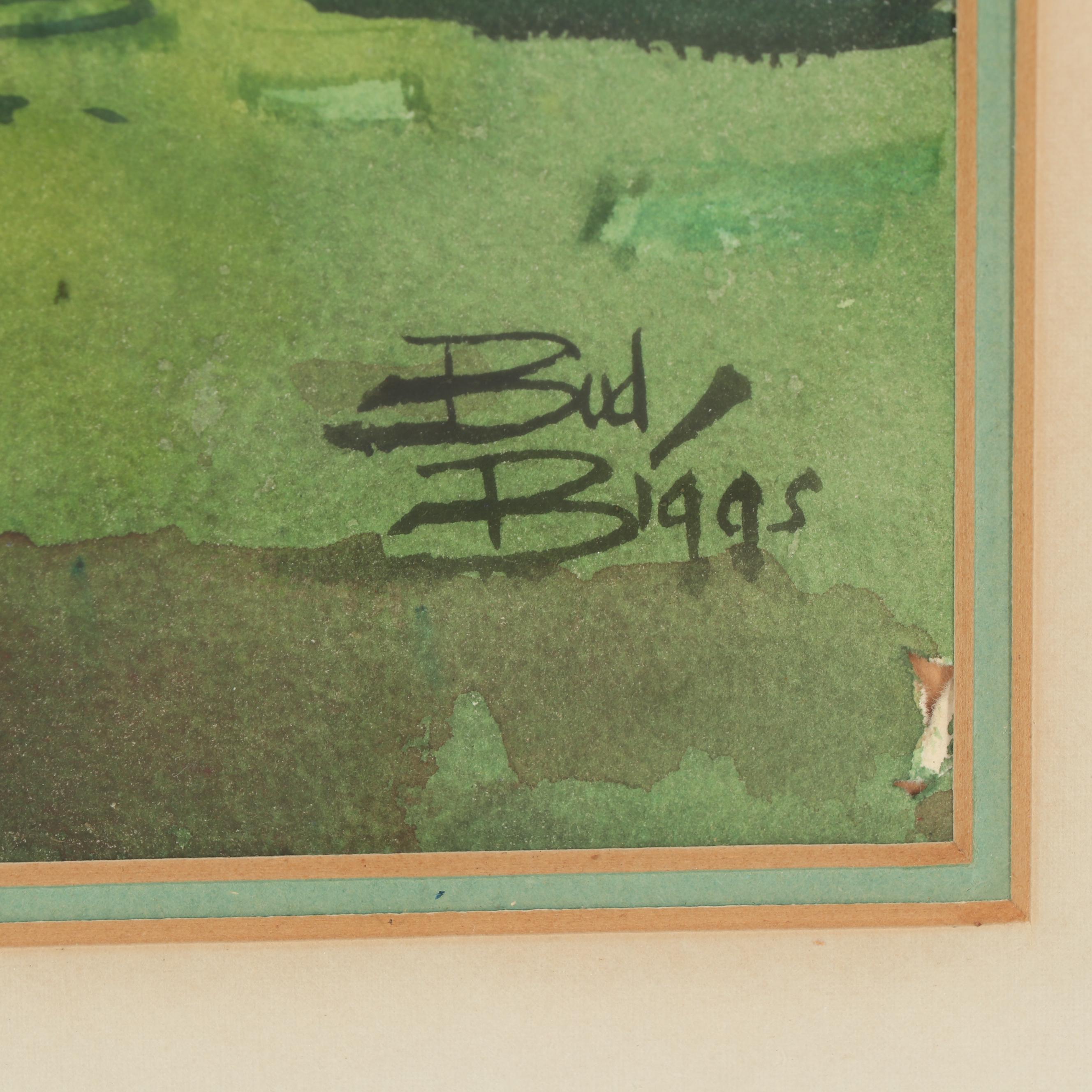 Bud Biggs Watercolor Painting