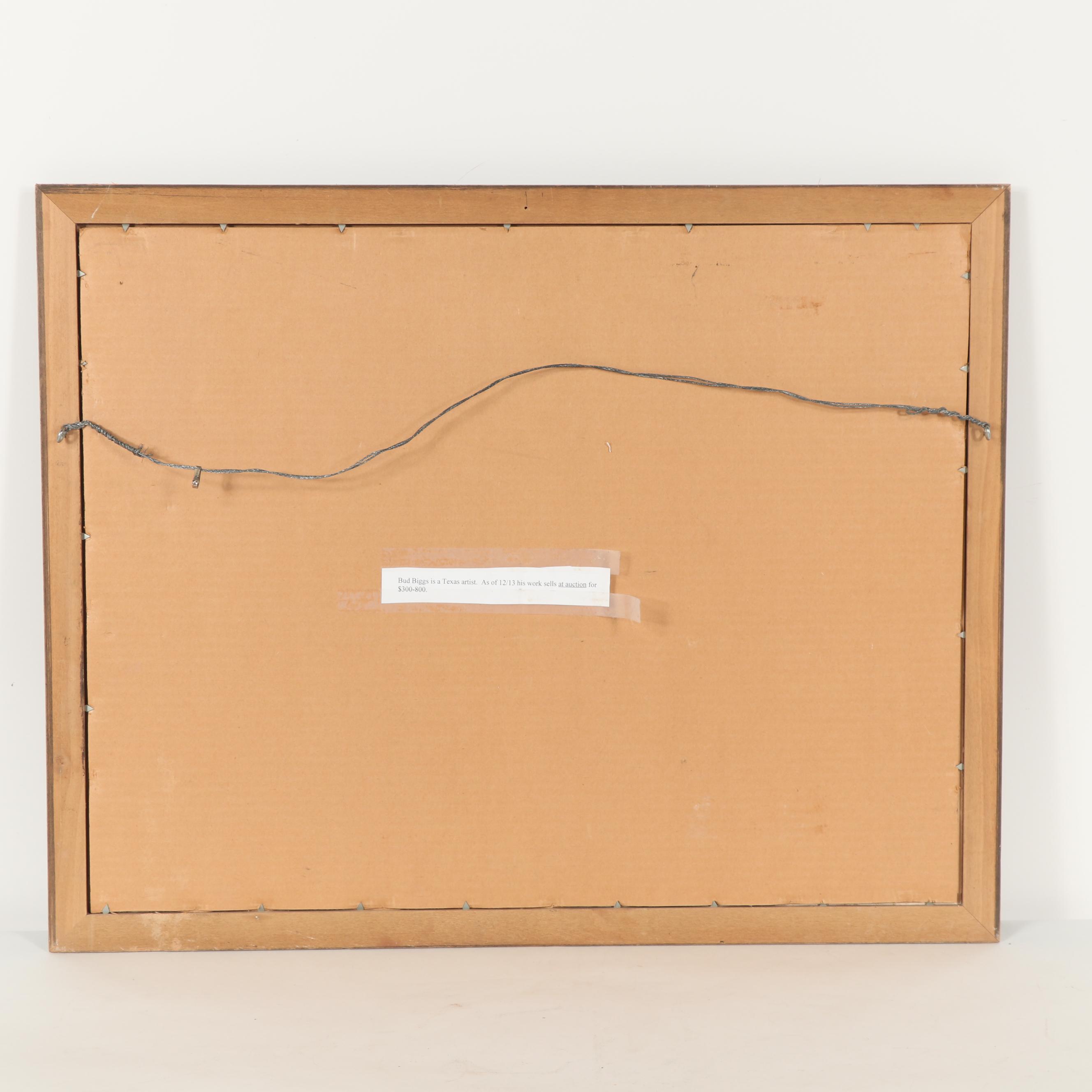 Bud Biggs Watercolor Painting