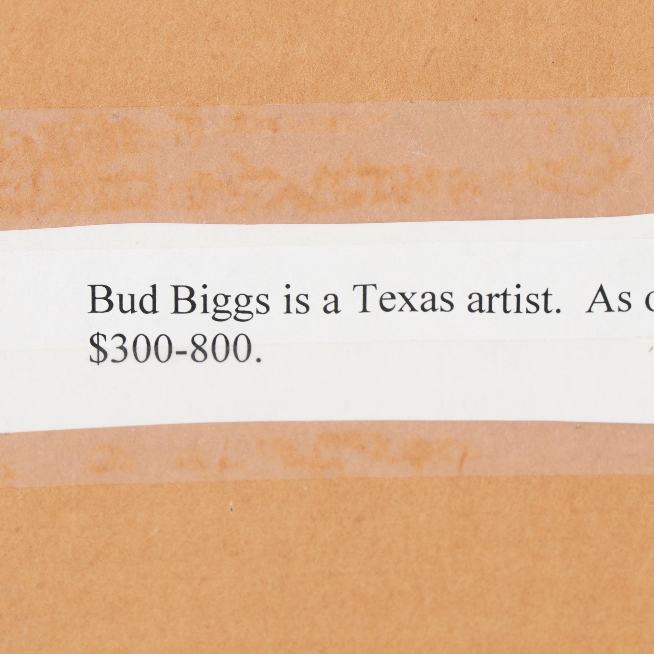 Bud Biggs Watercolor Painting