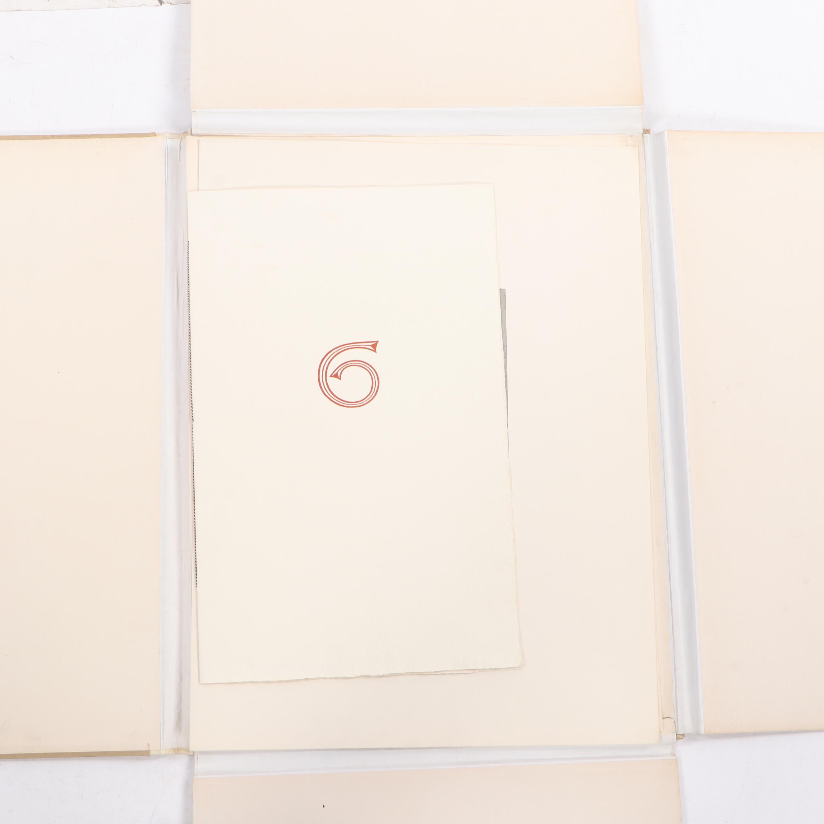 Portfolio "Cezanne et ses Ancetres Reproductions en Facsimile"