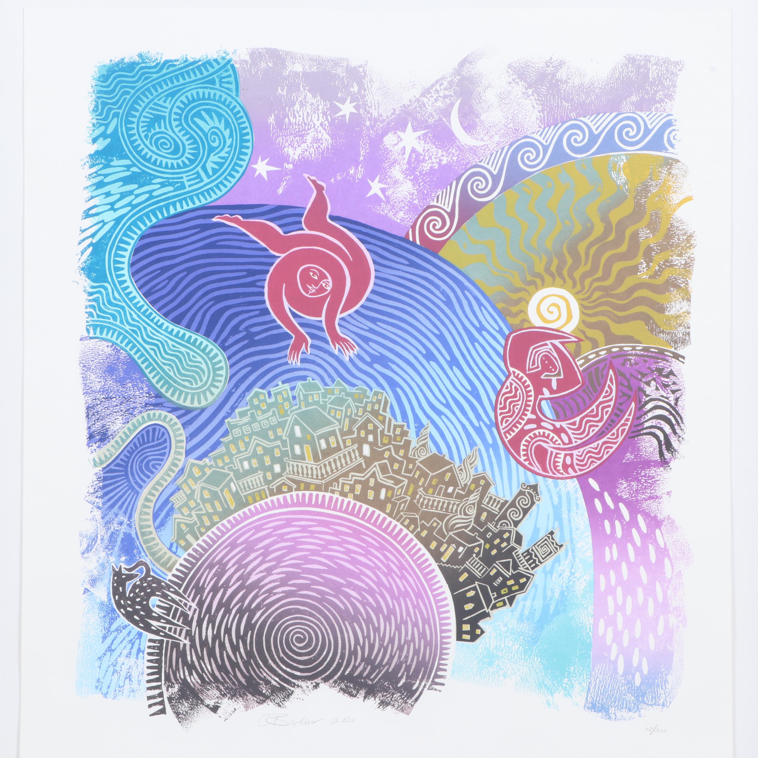 Connie Barbour Serigraphs