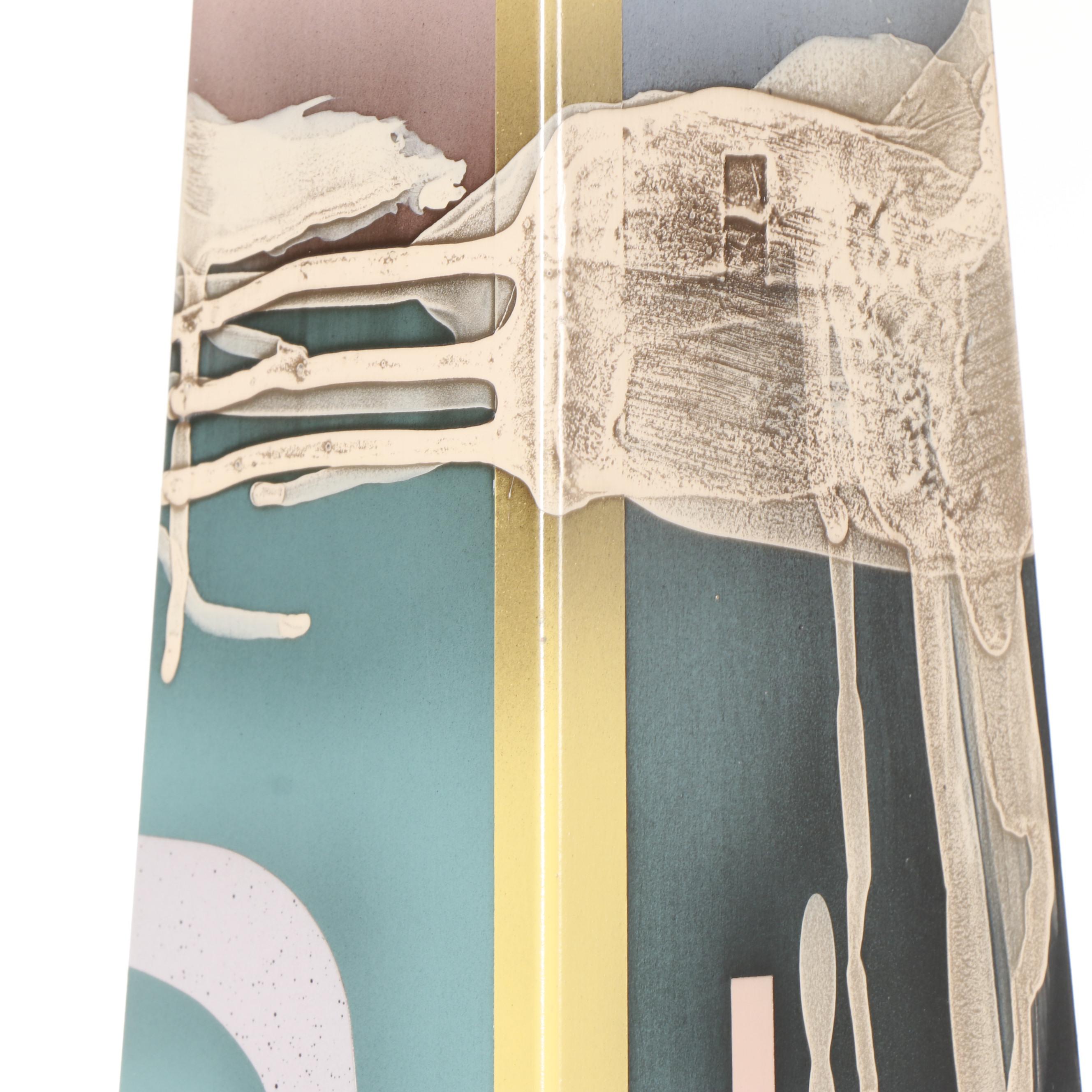 Randy McCabe Wood Sculpture "Spire"