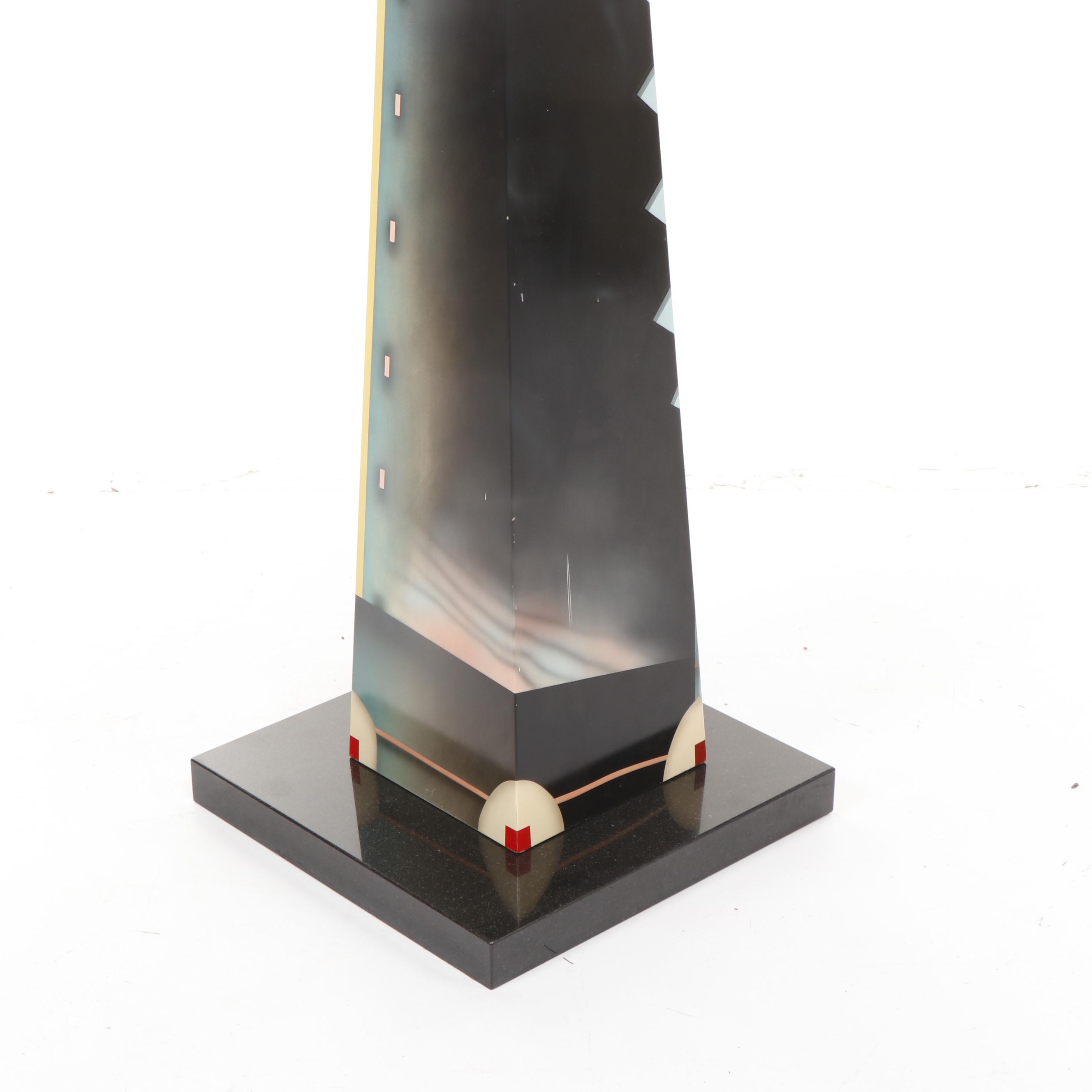 Randy McCabe Wood Sculpture "Spire"