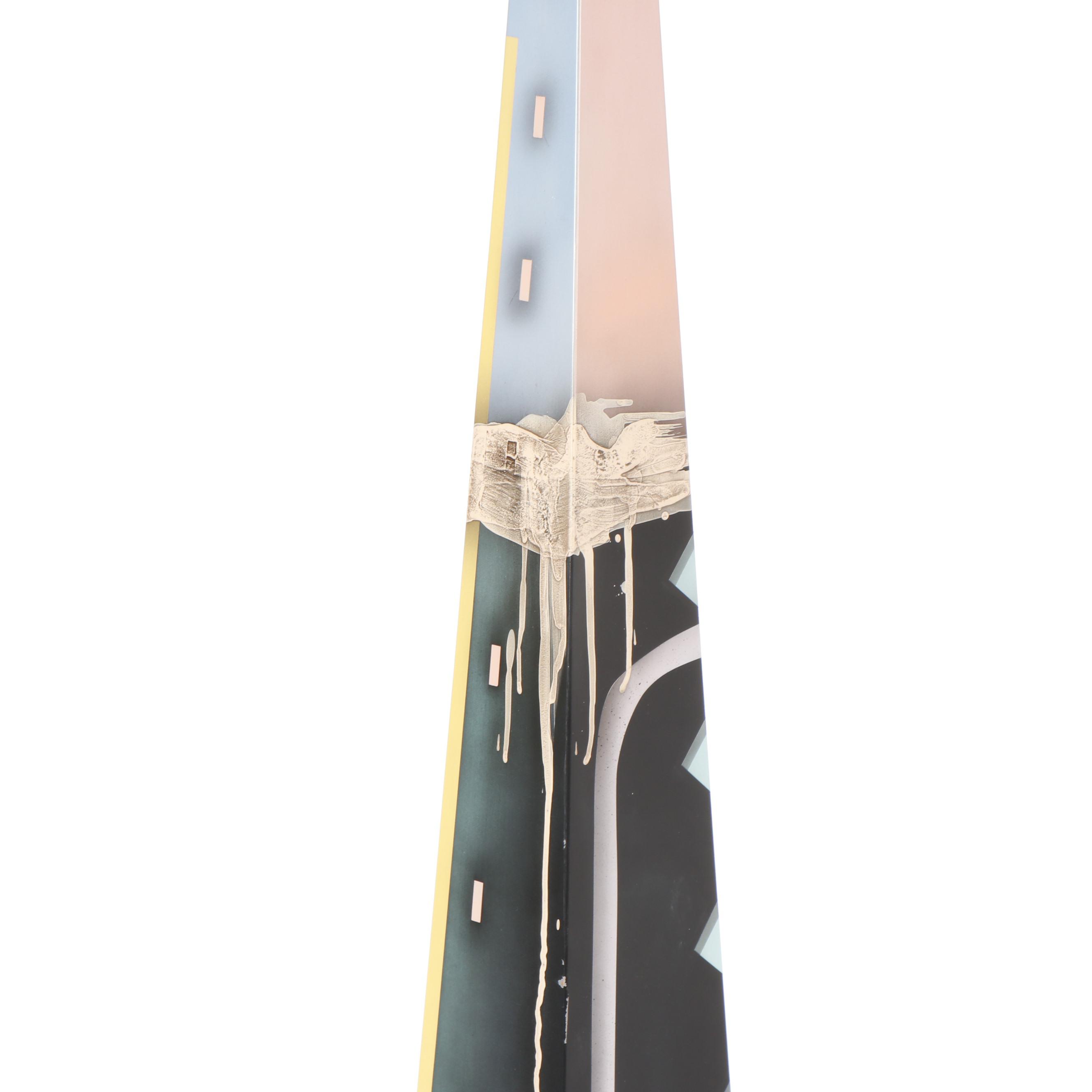 Randy McCabe Wood Sculpture "Spire"