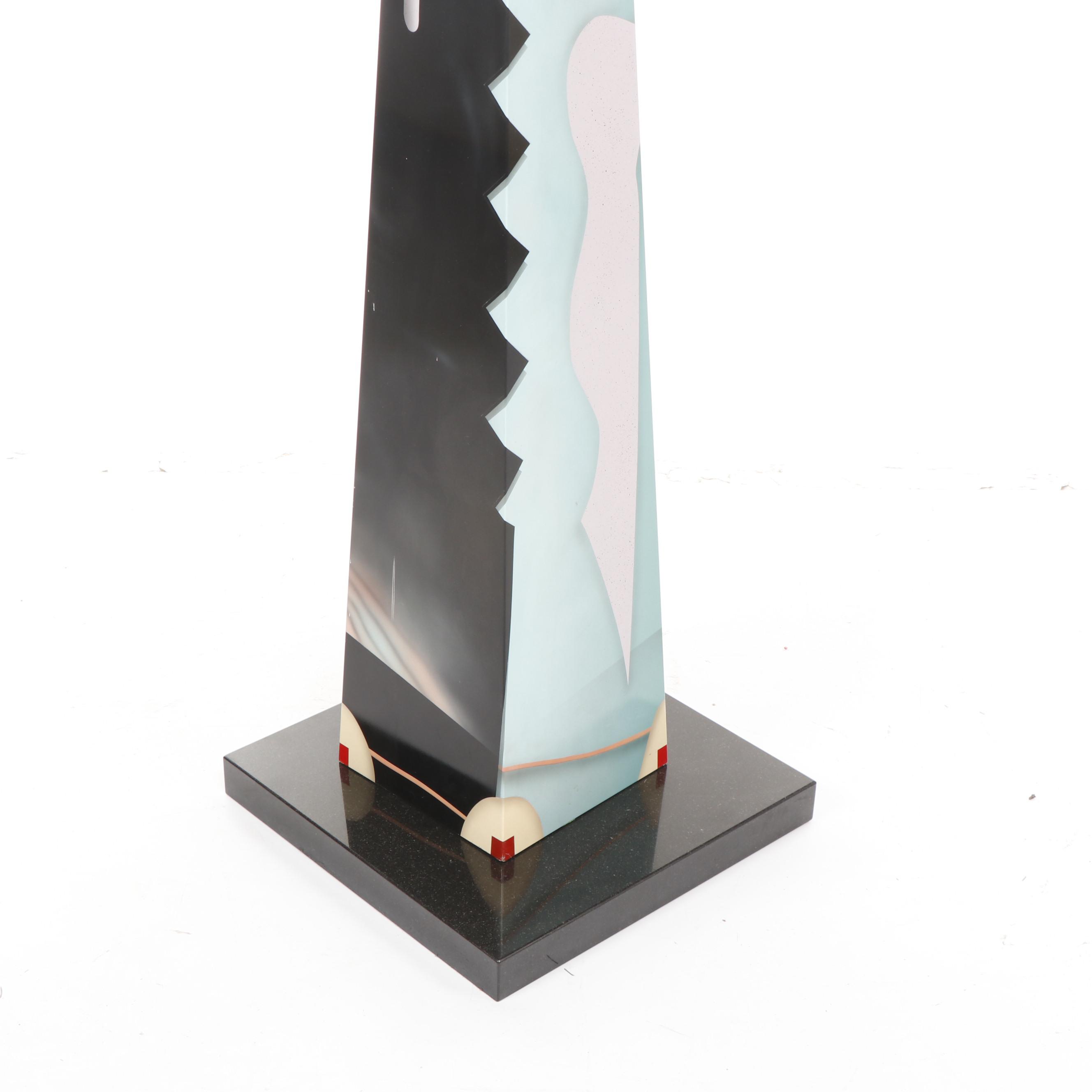 Randy McCabe Wood Sculpture "Spire"