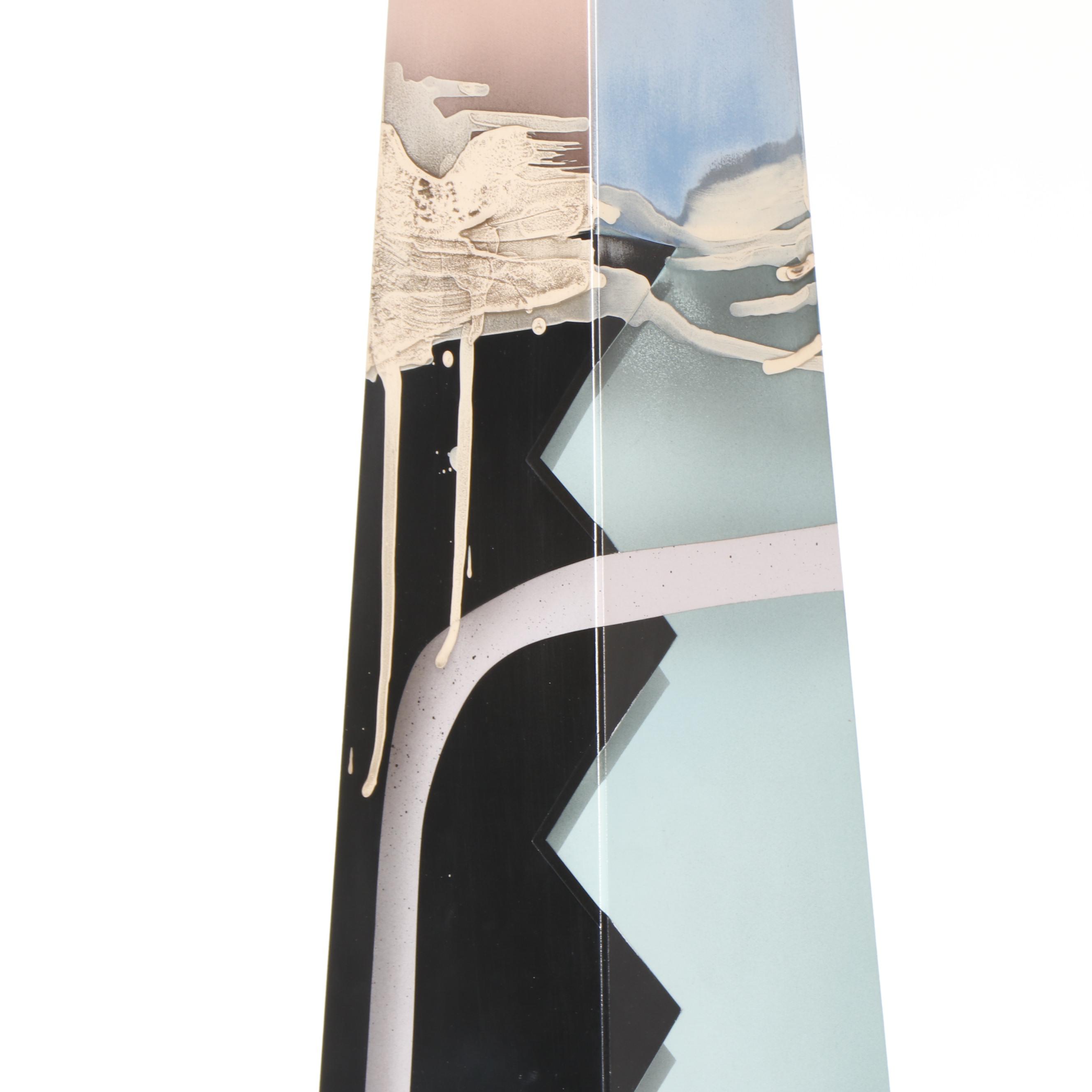 Randy McCabe Wood Sculpture "Spire"