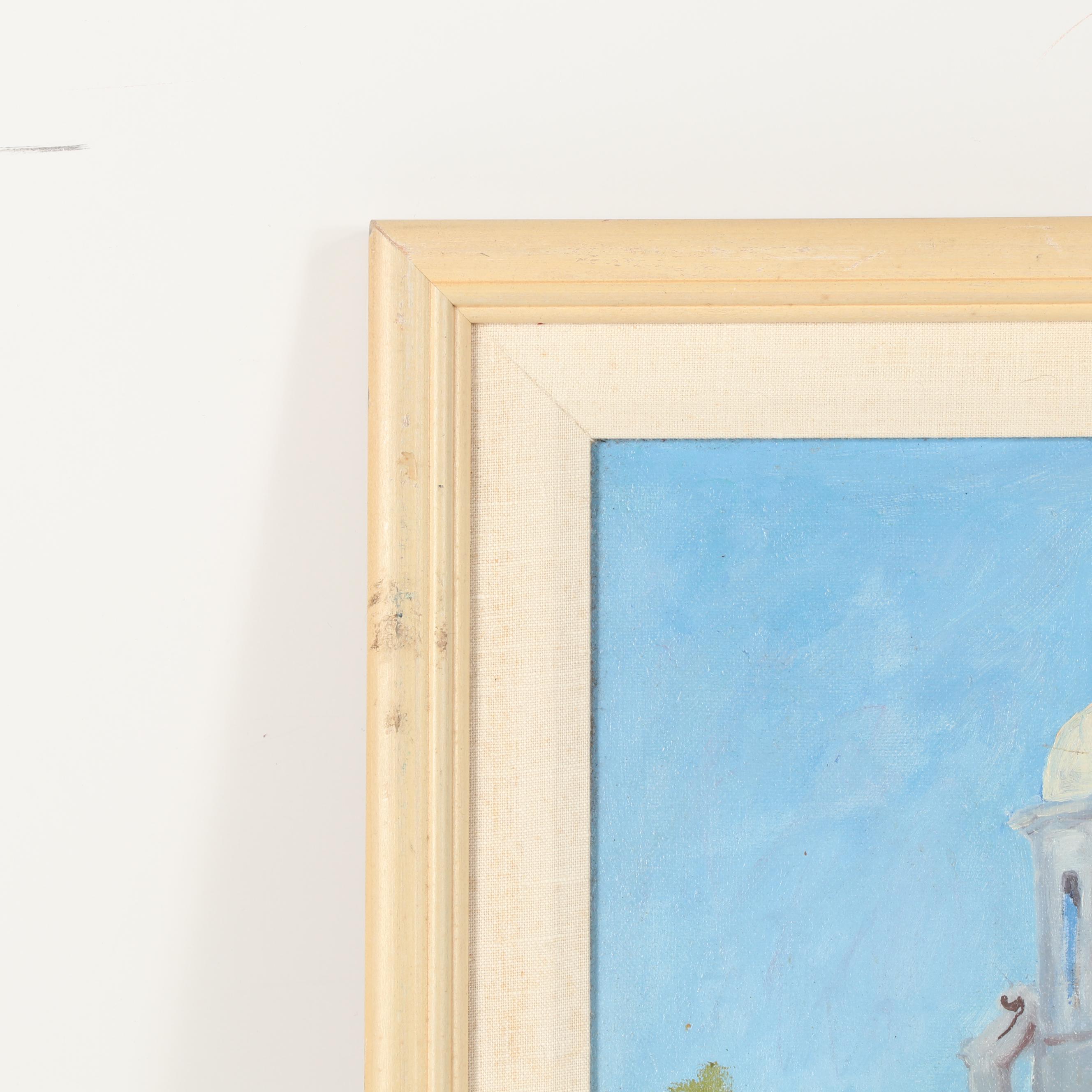 Arleen Huseby Oil Painting "The White Dove"