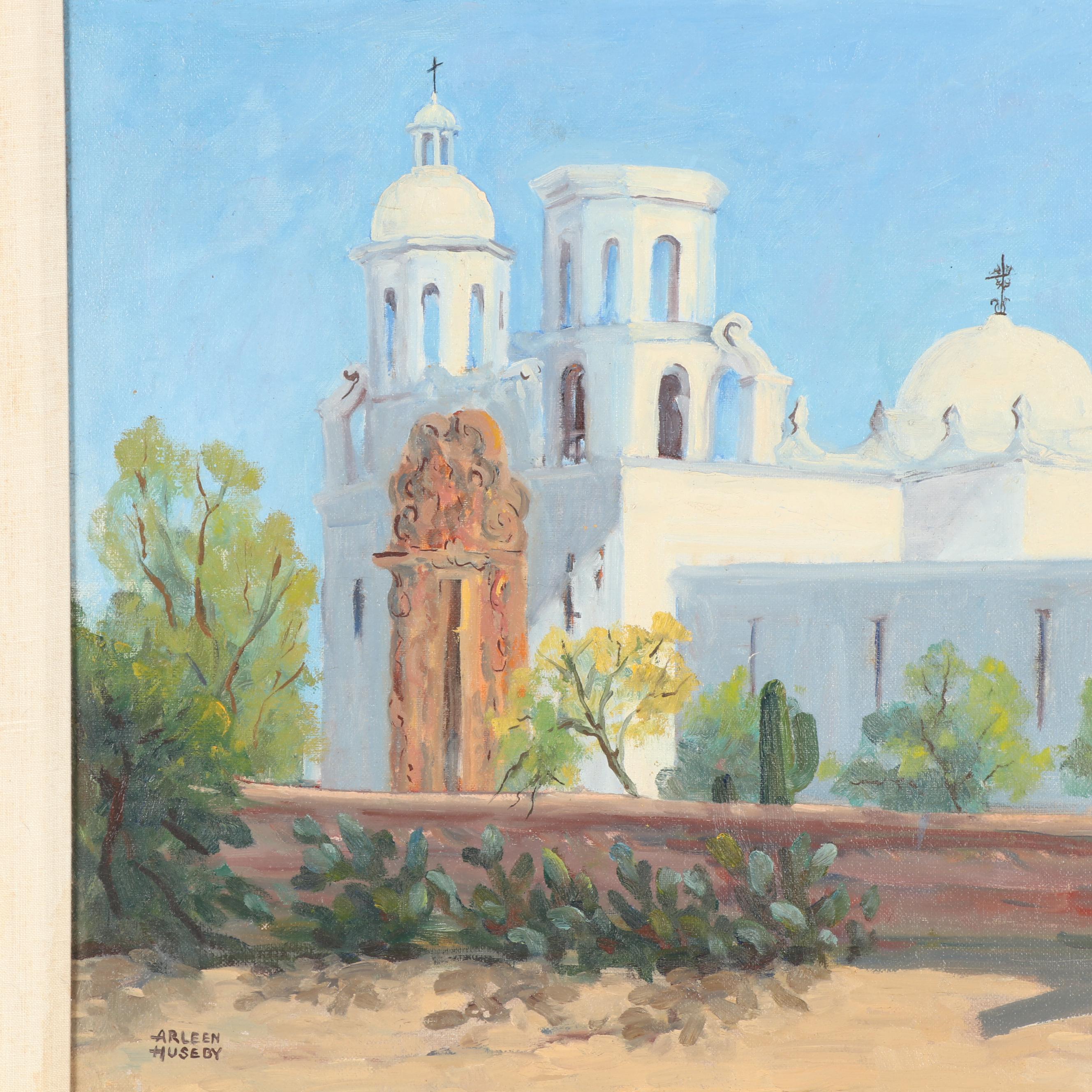 Arleen Huseby Oil Painting "The White Dove"