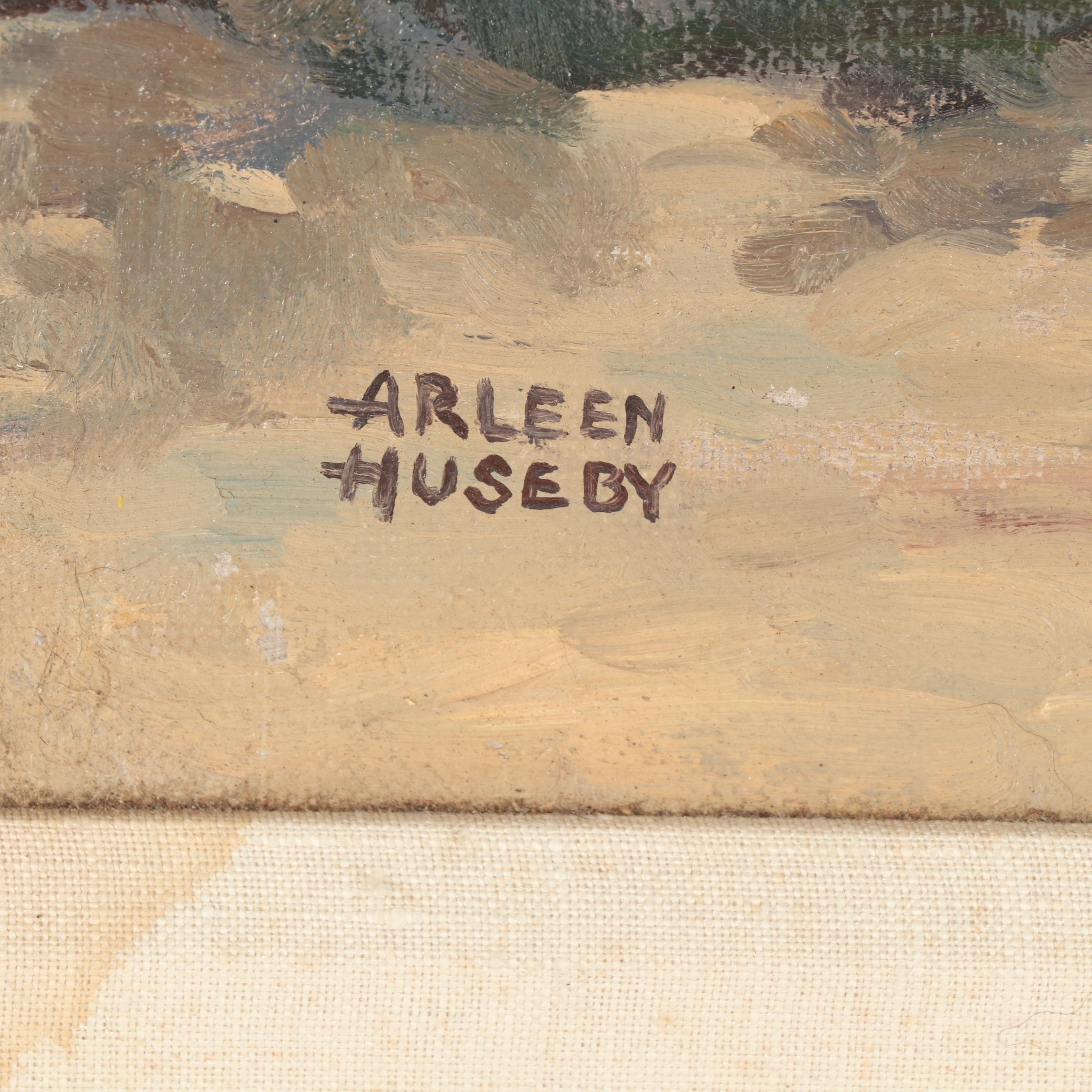 Arleen Huseby Oil Painting "The White Dove"