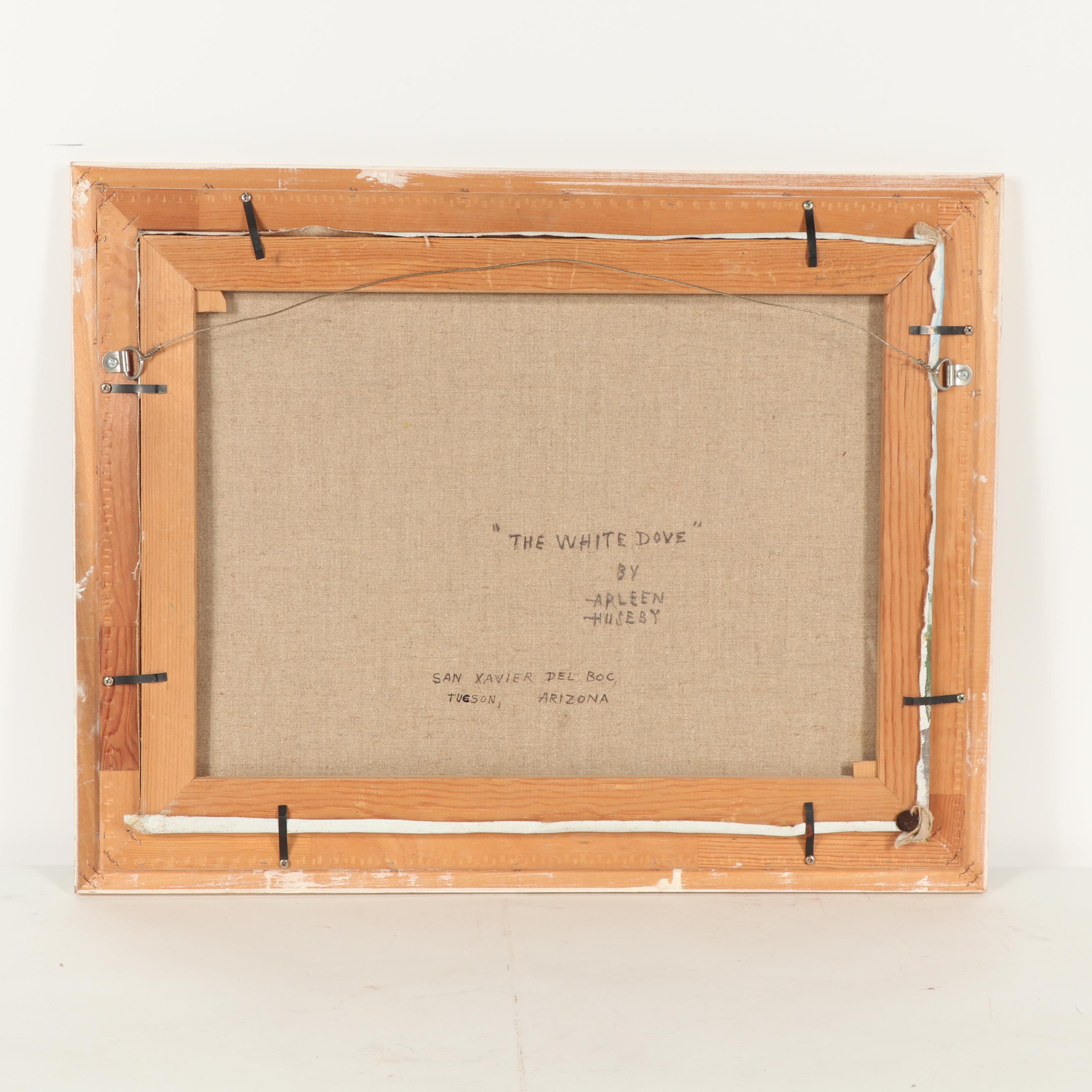 Arleen Huseby Oil Painting "The White Dove"