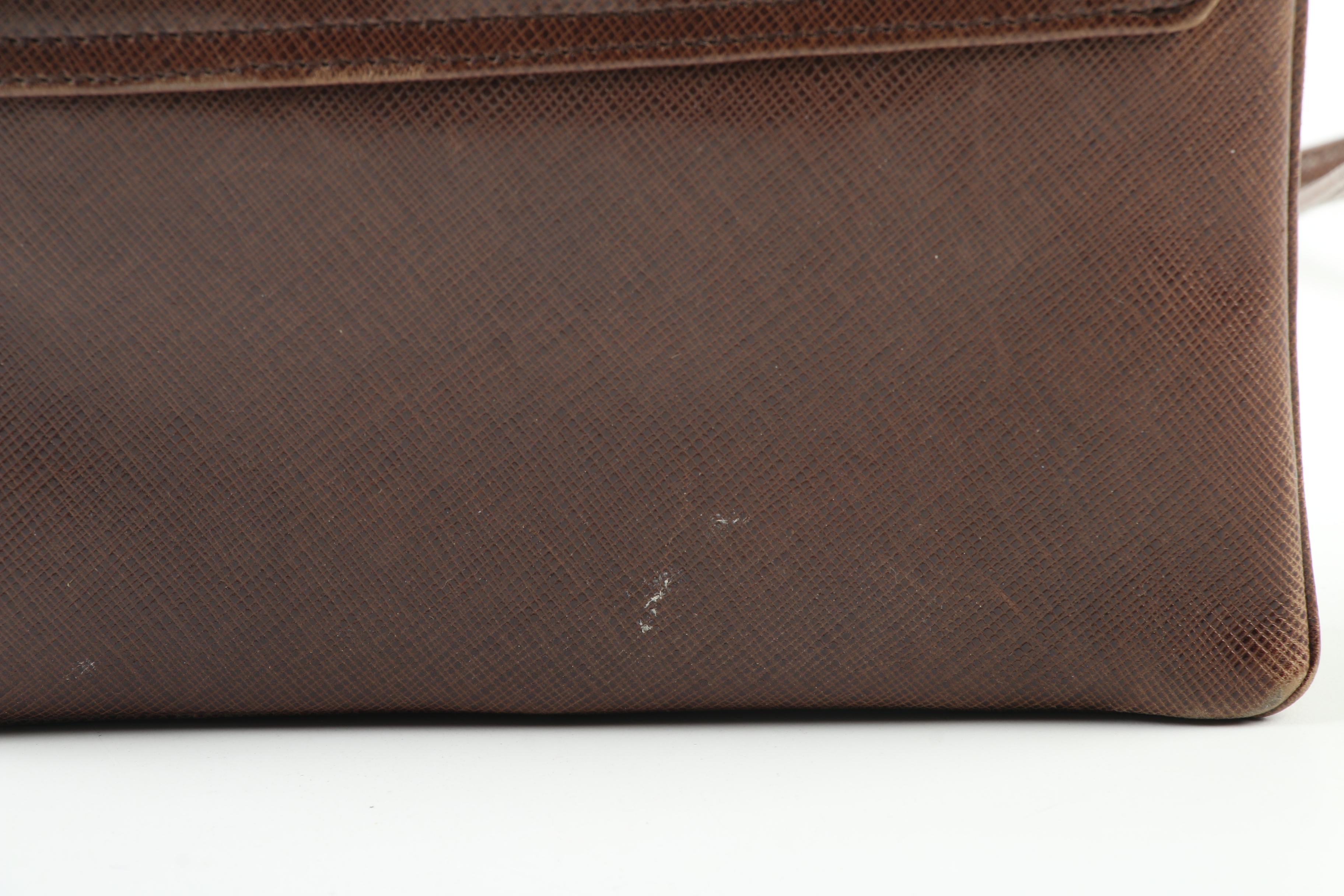 Bruno Magli Lizard Skin Crossbody with Saffiano Leather and Beaded Evening Bag