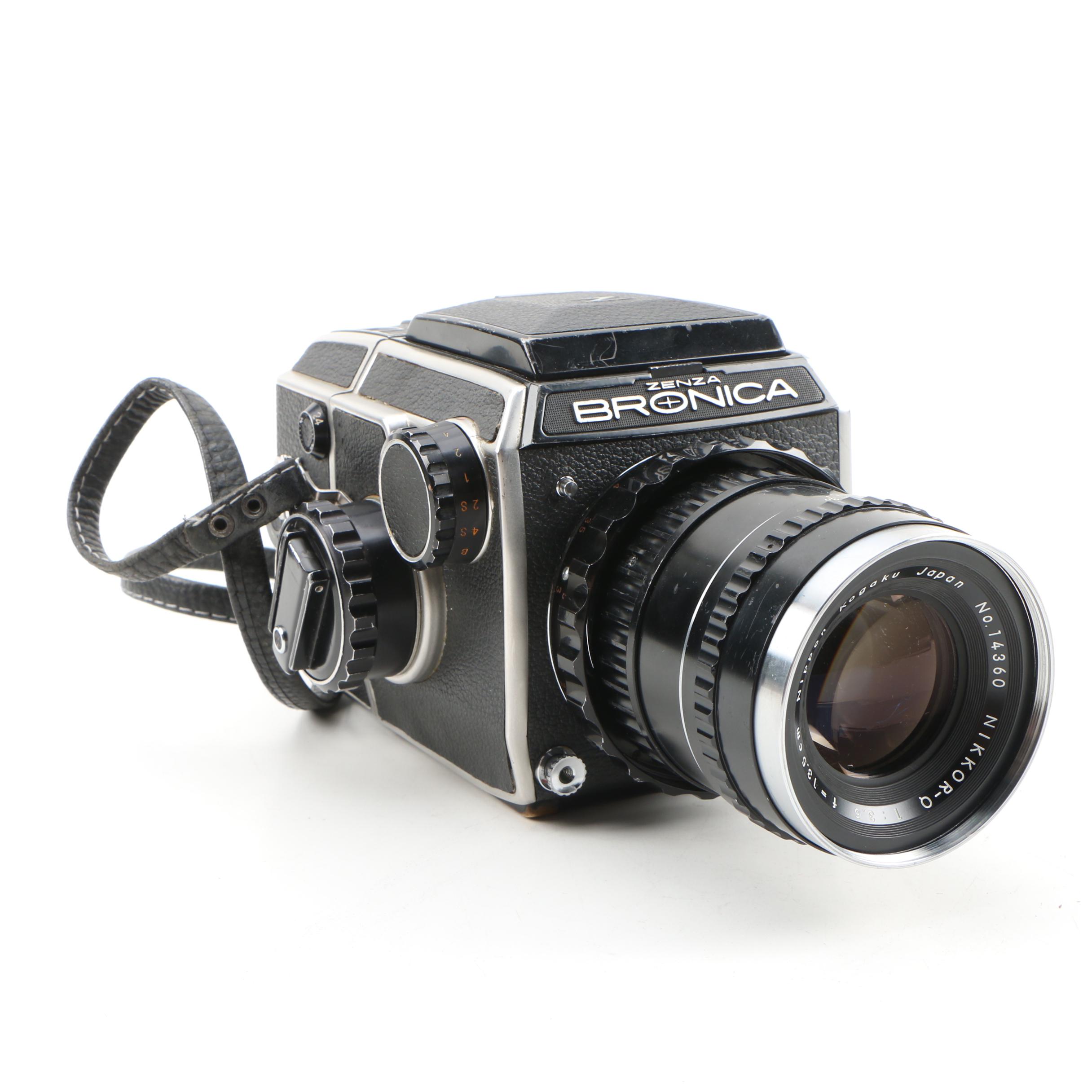 Zenza Bronica EC Camera with Nikkor Q Lens