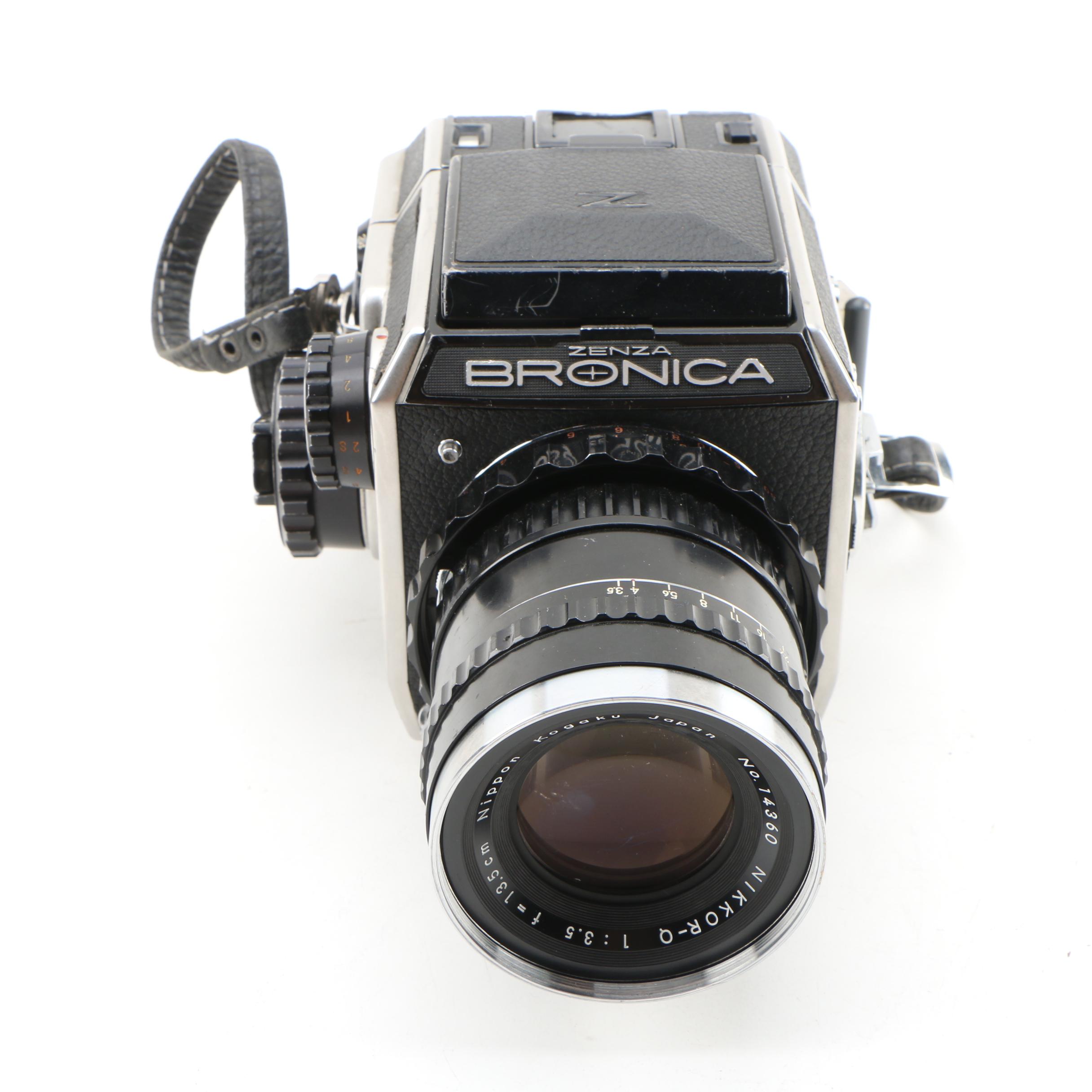 Zenza Bronica EC Camera with Nikkor Q Lens