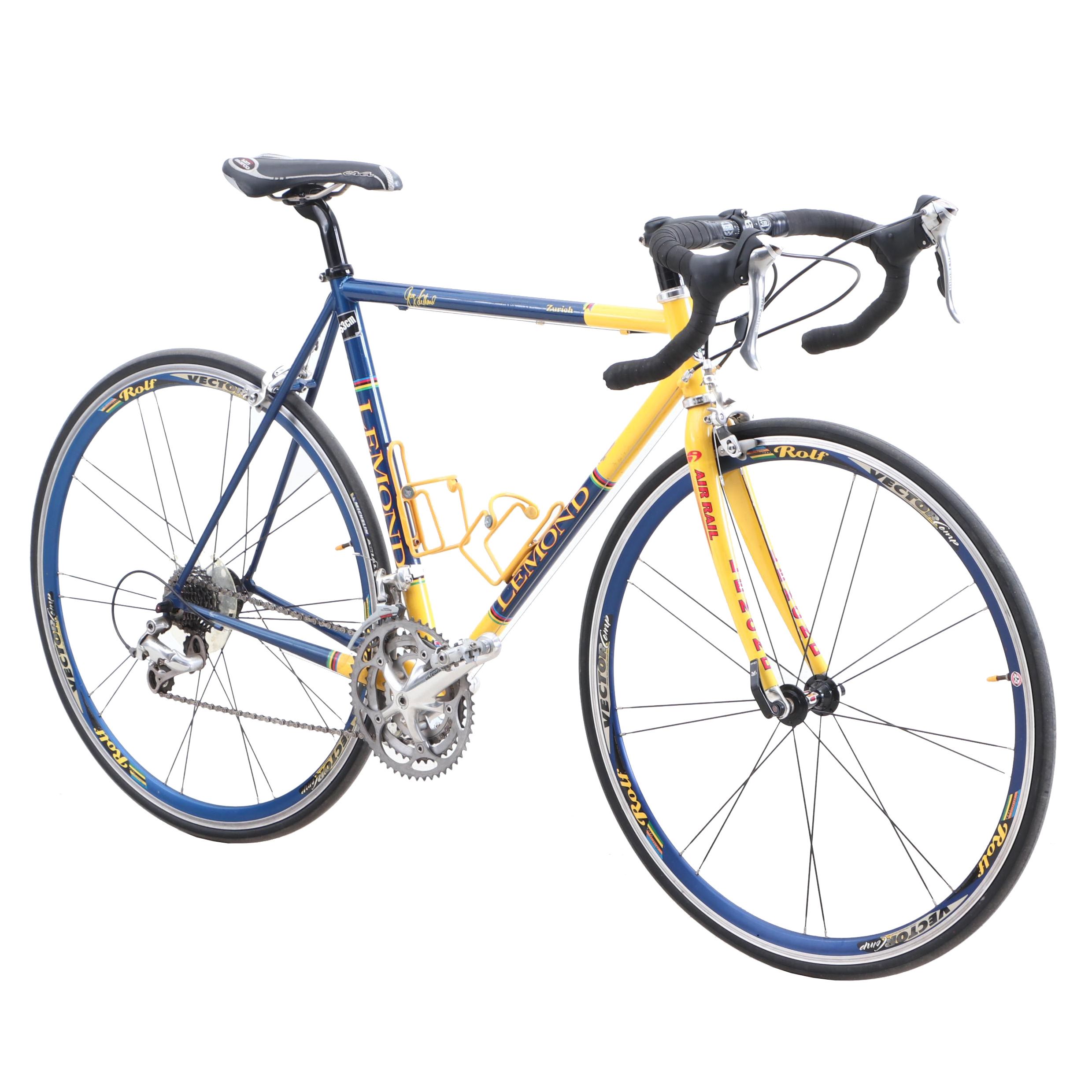 2001 LeMond Zurich Triple 9-Speed Tour Bike with Selle San Marco Seat