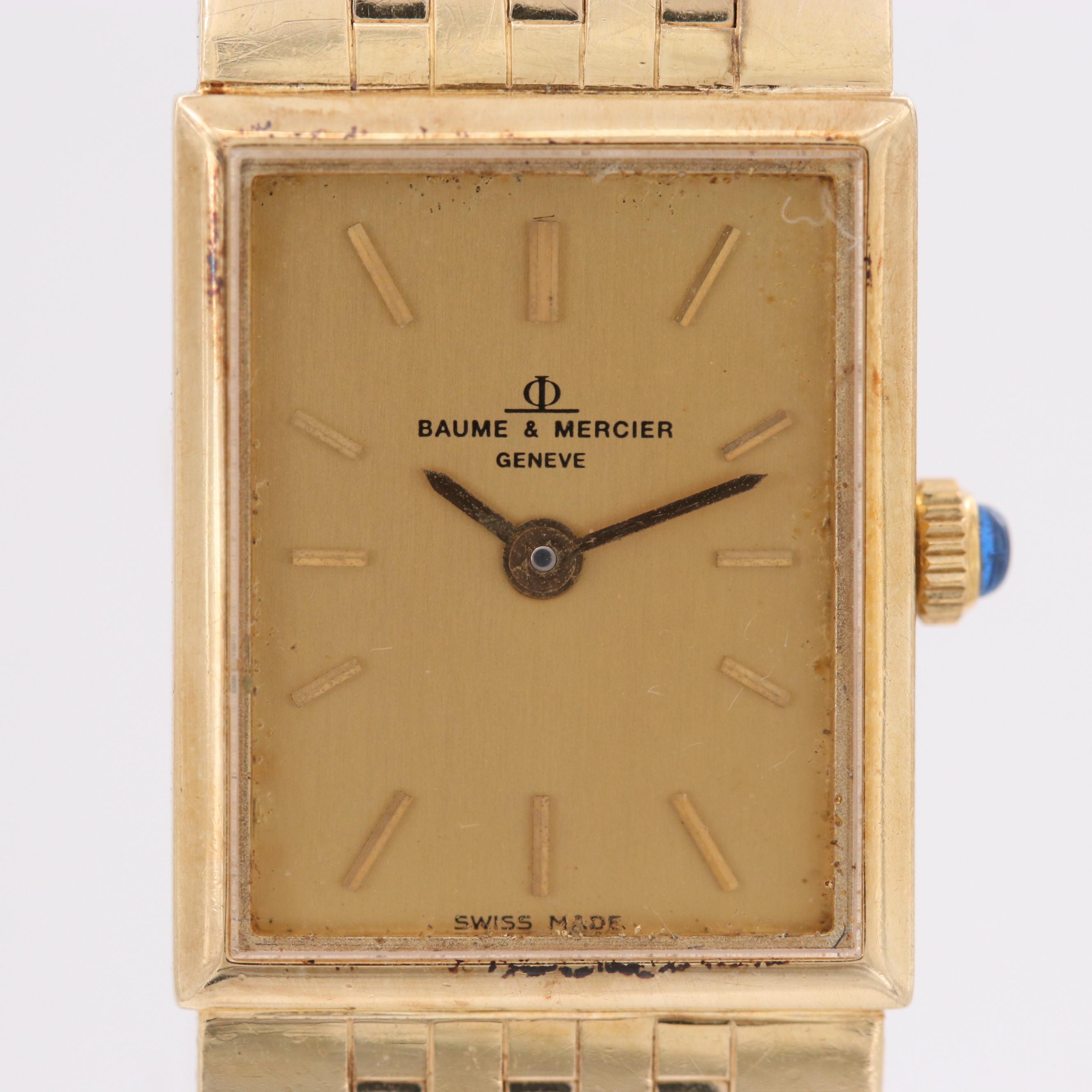 Baume & Mercier 14K Yellow Gold Quartz Watch