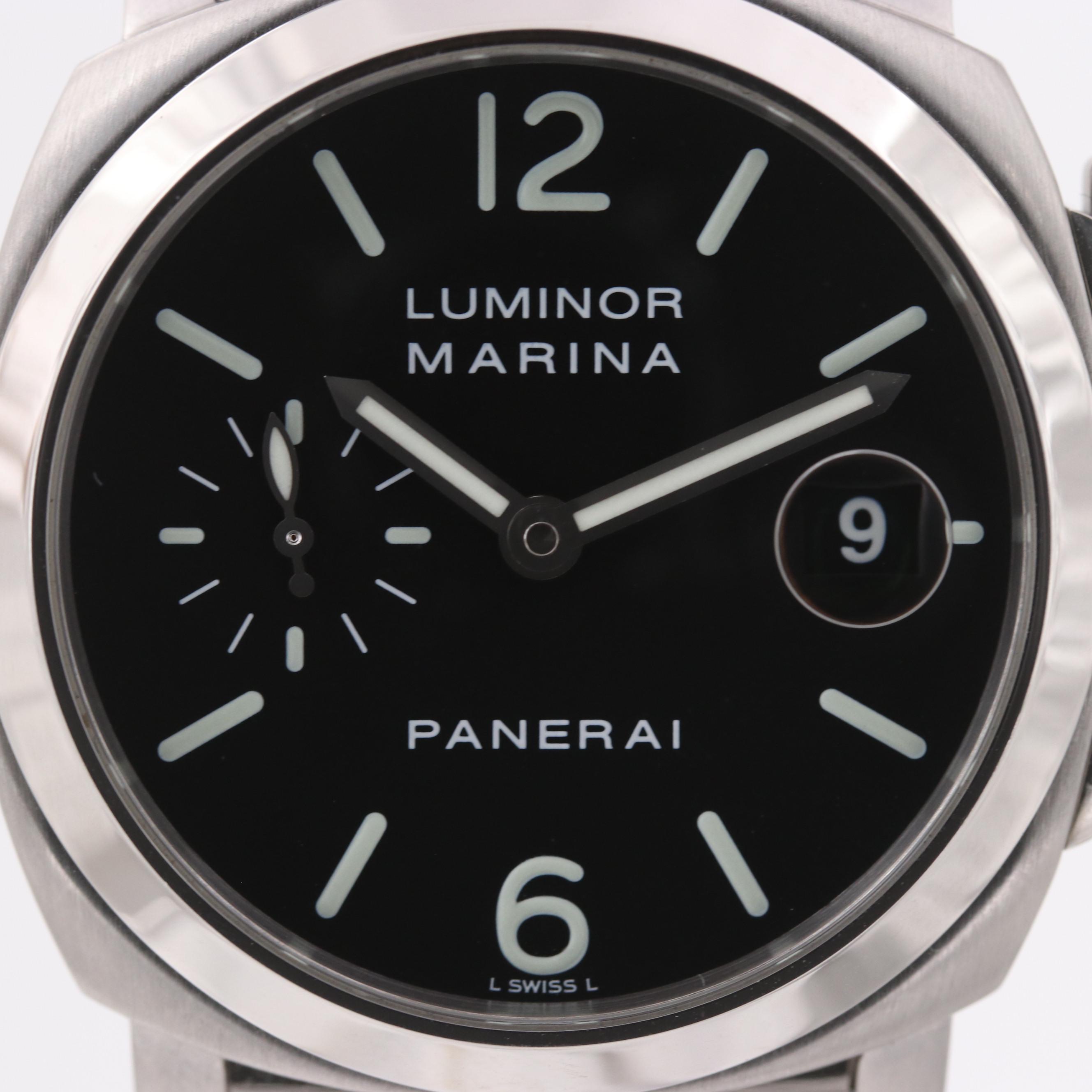 Panerai Luminor Marina Stainless Steel Automatic Watch