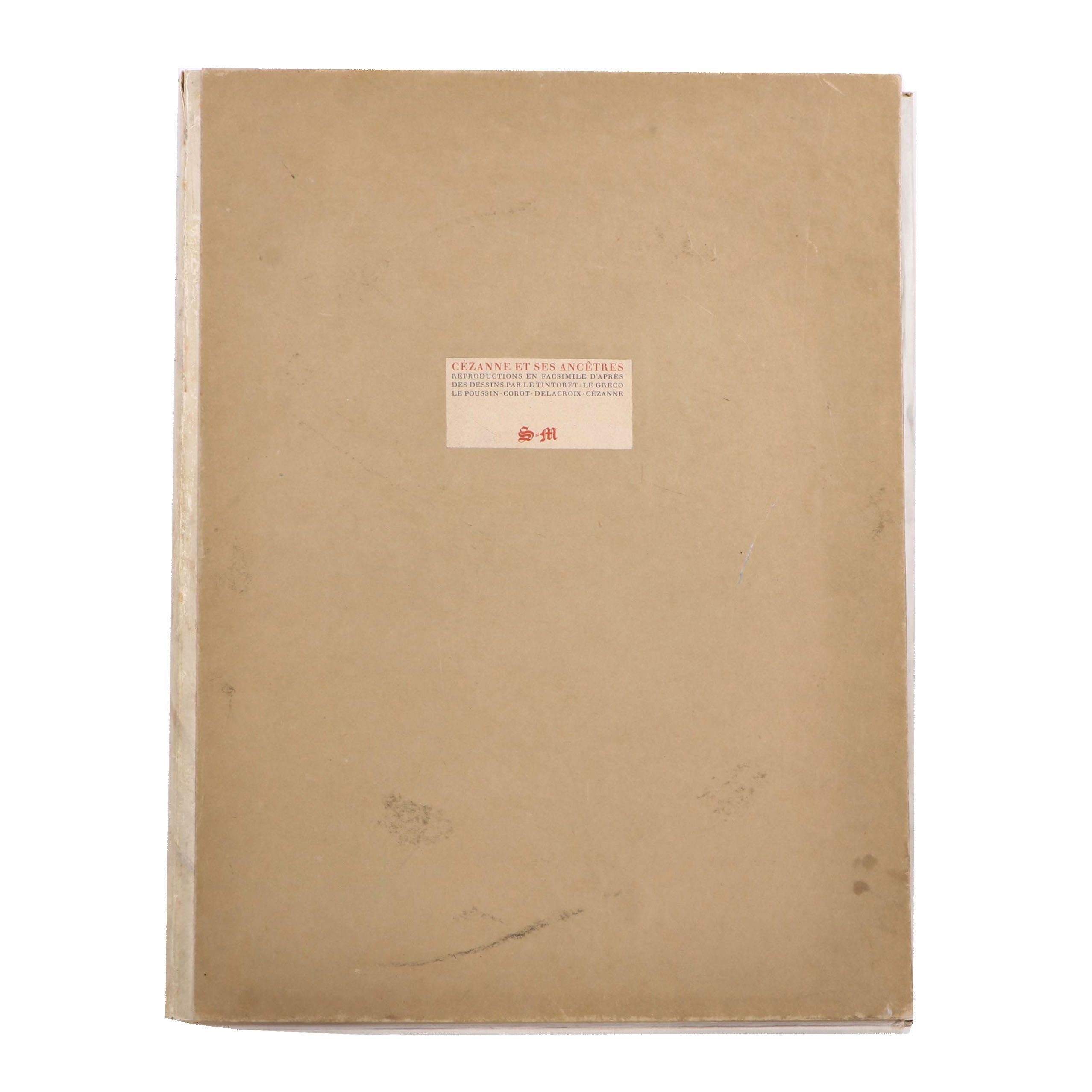 Portfolio "Cezanne et ses Ancetres Reproductions en Facsimile"