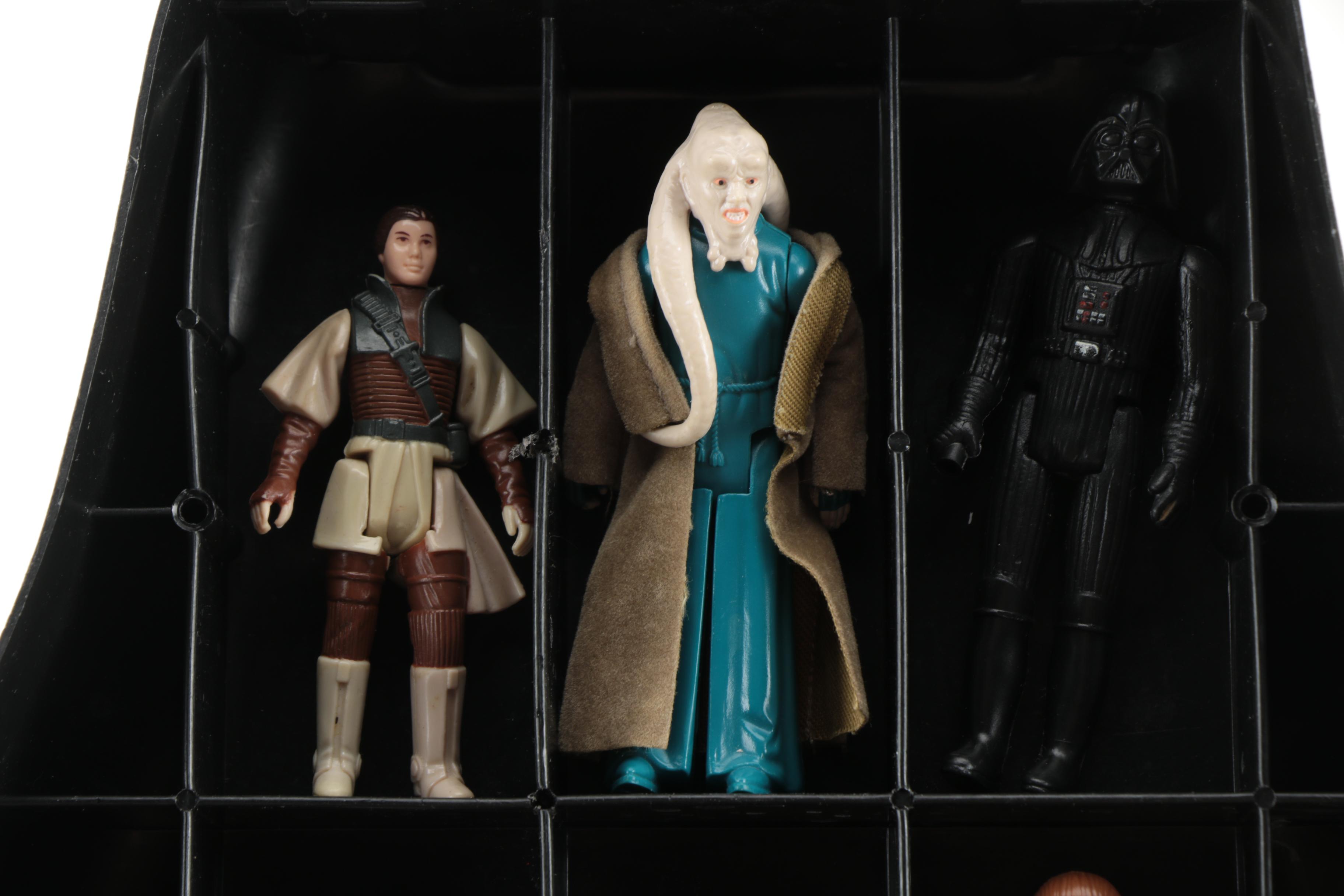 Kenner "Star Wars" Action Figures with Darth Vader Collector Cases