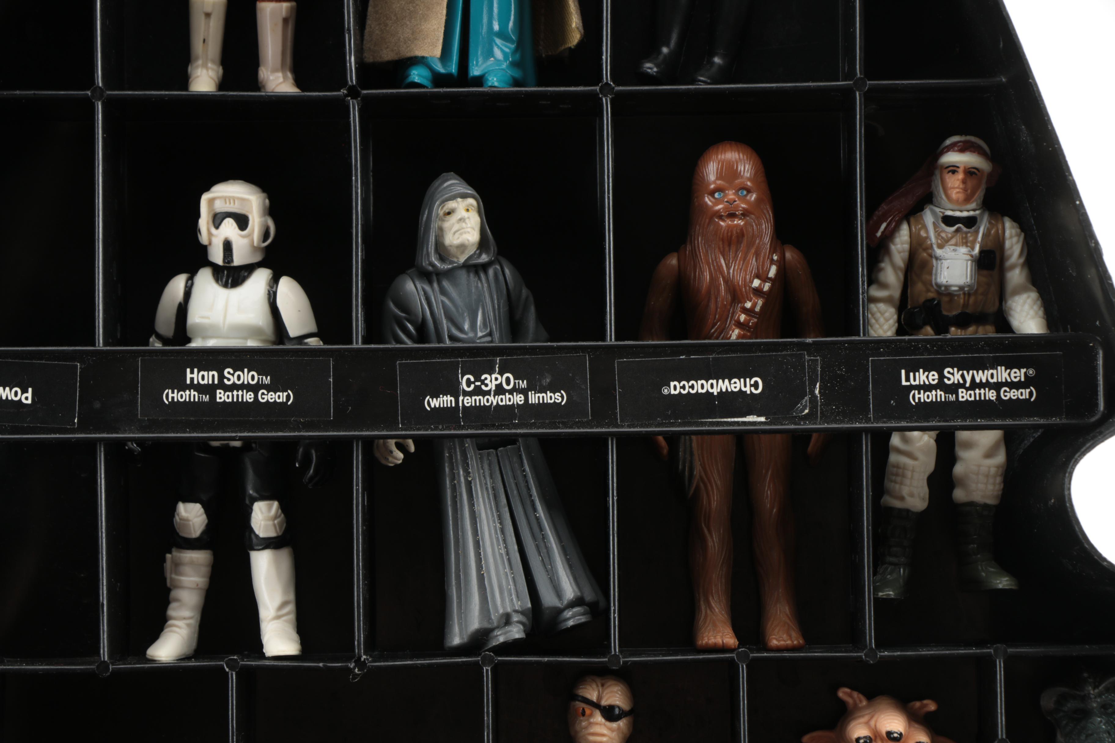 Kenner "Star Wars" Action Figures with Darth Vader Collector Cases