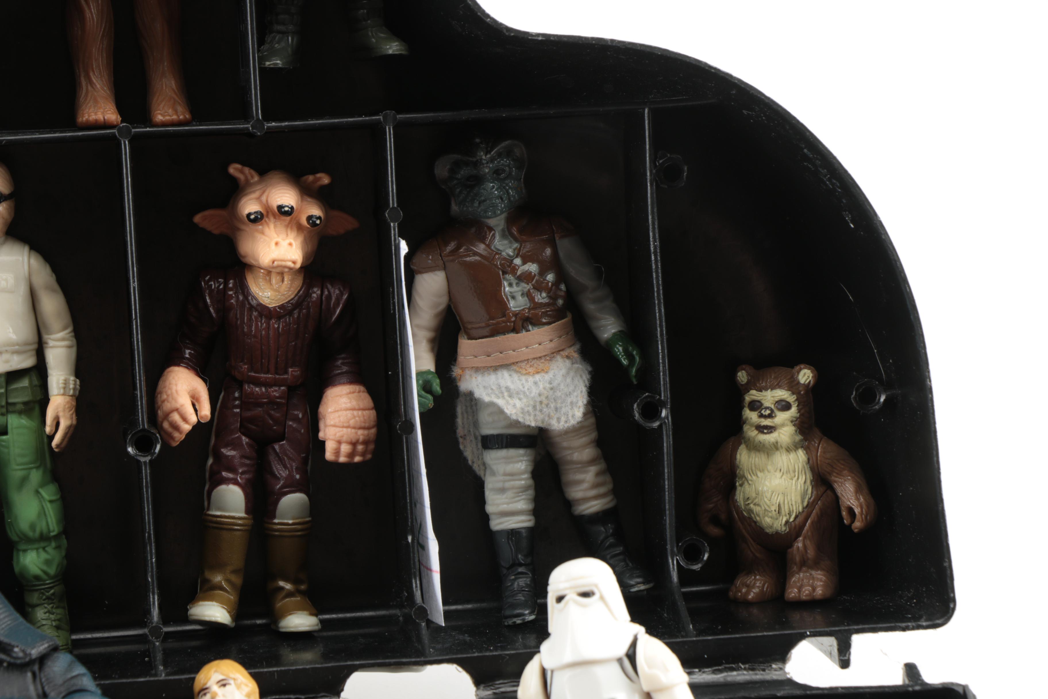 Kenner "Star Wars" Action Figures with Darth Vader Collector Cases