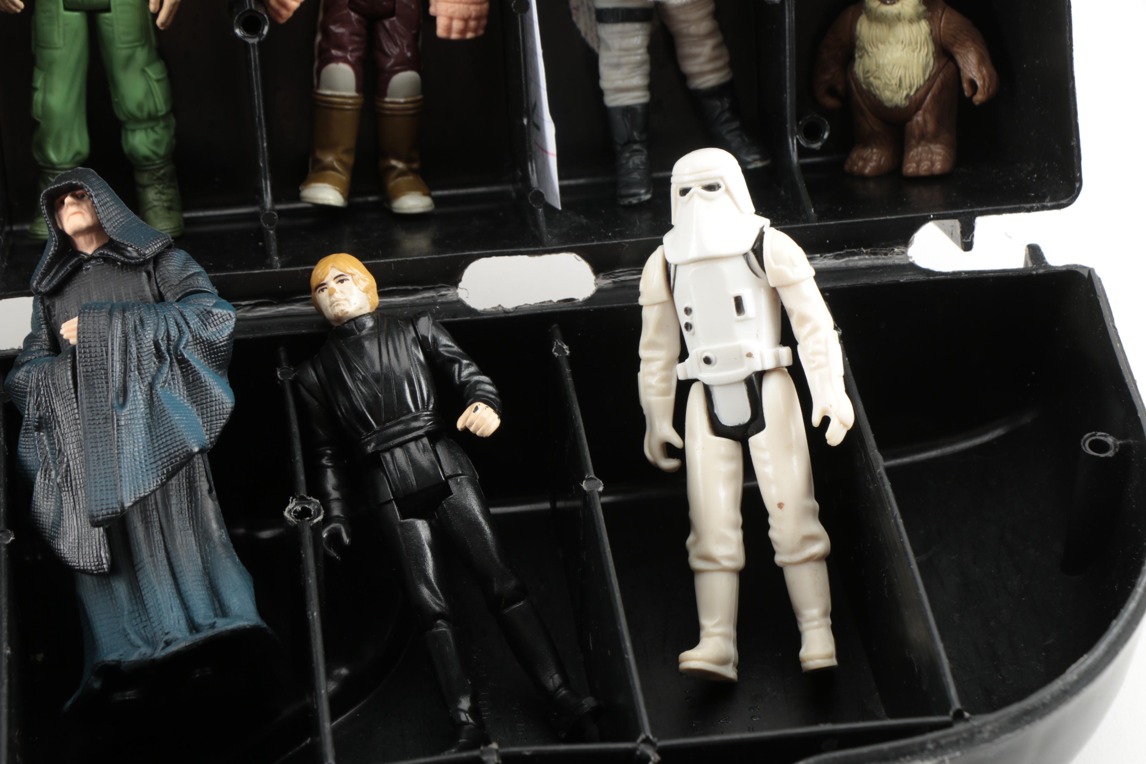 Kenner "Star Wars" Action Figures with Darth Vader Collector Cases