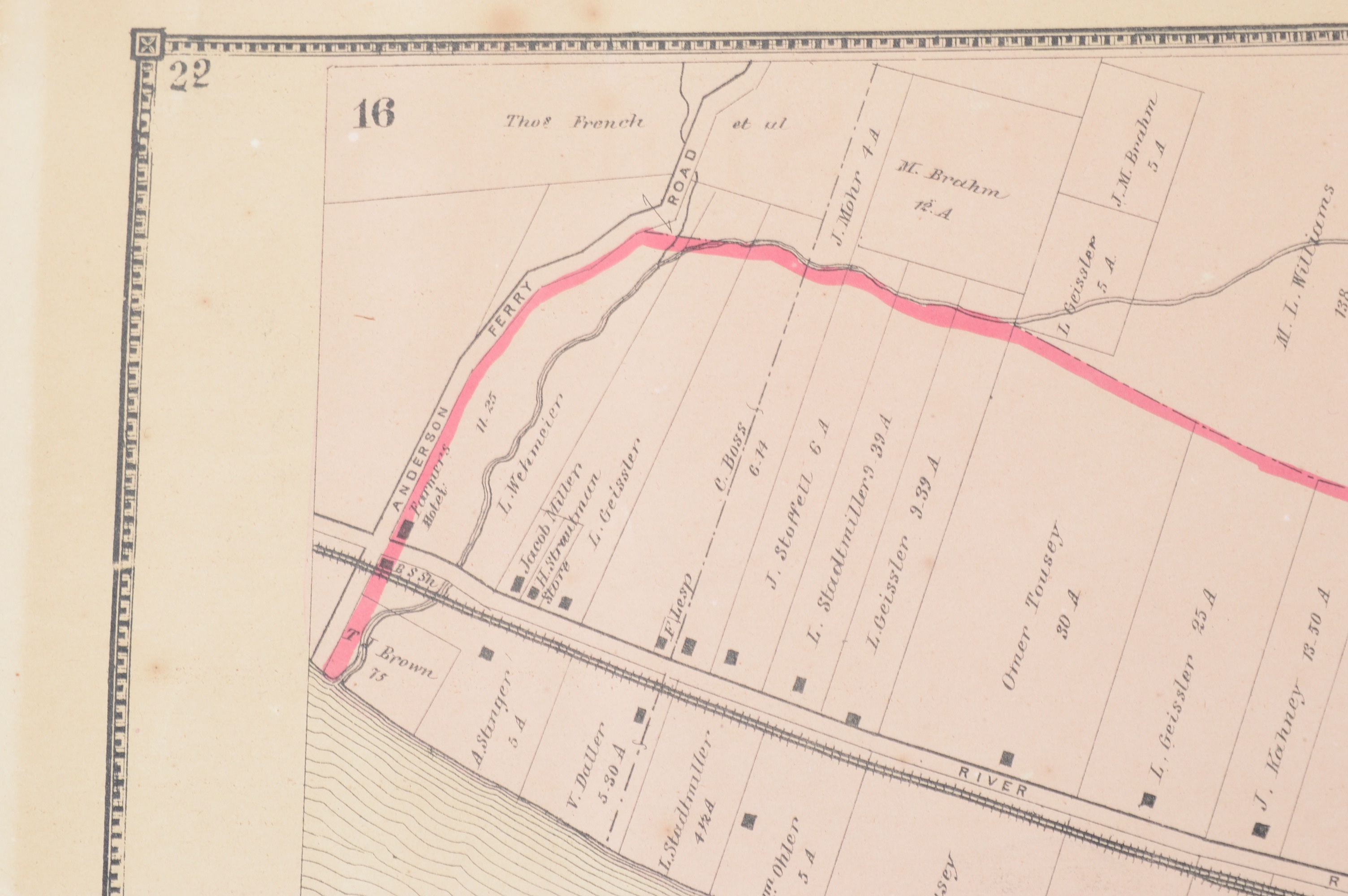Cincinnati and Delhi Maps
