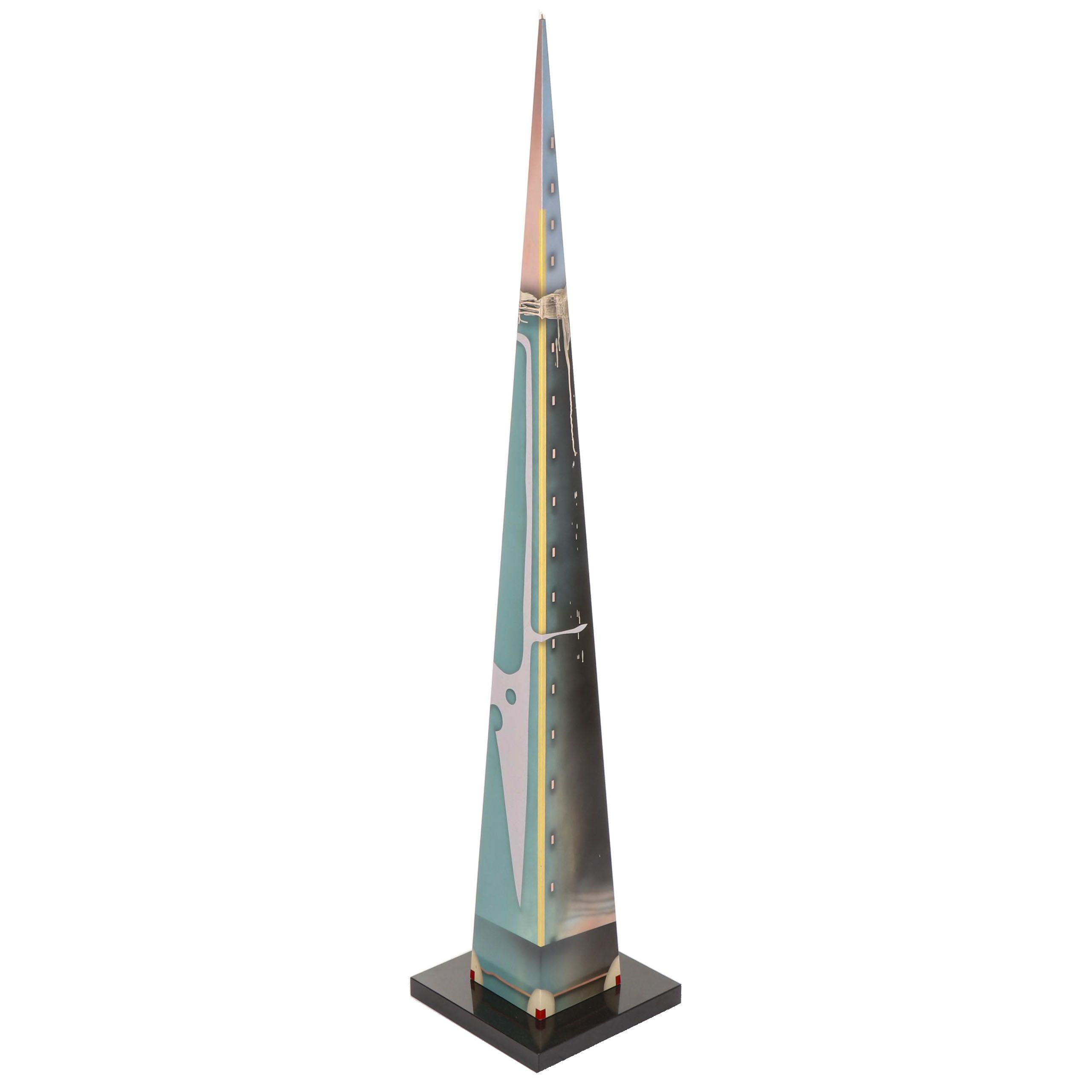 Randy McCabe Wood Sculpture "Spire"
