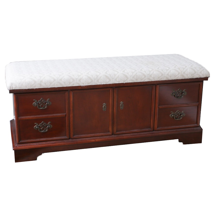 Powell Cedar-Lined False-Front Blanket Chest