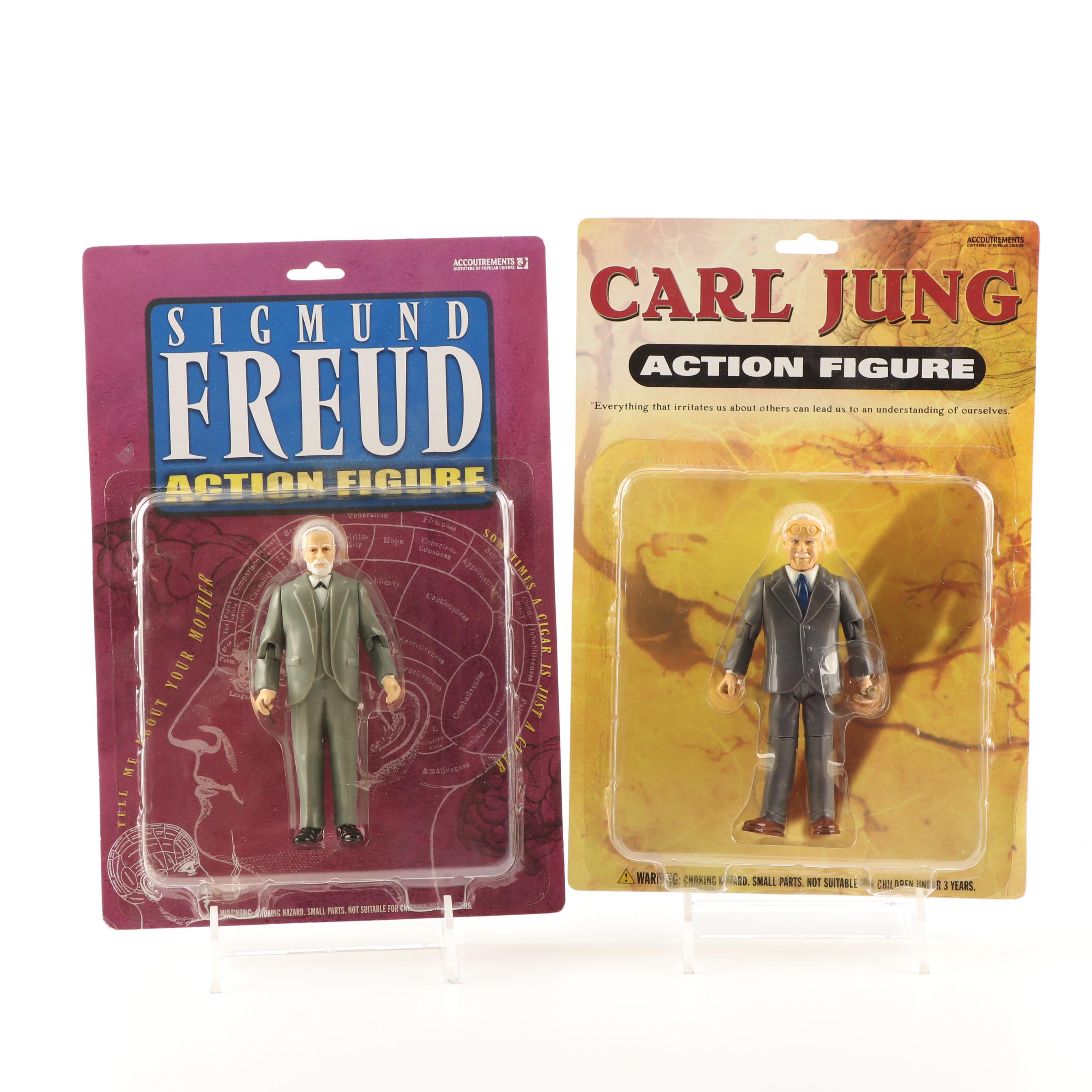 Sigmund Freud and Carl Jung Action Figures