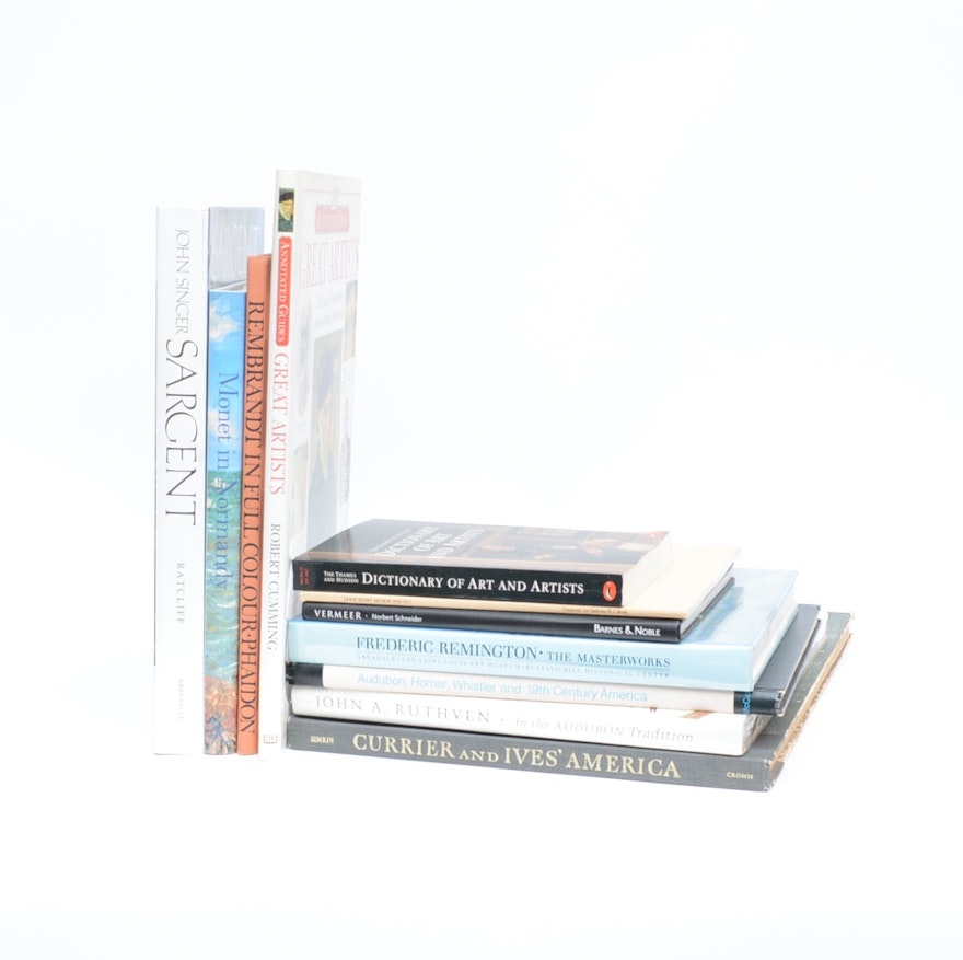 Artists' and Their Works Book Collection, Eleven Volumes