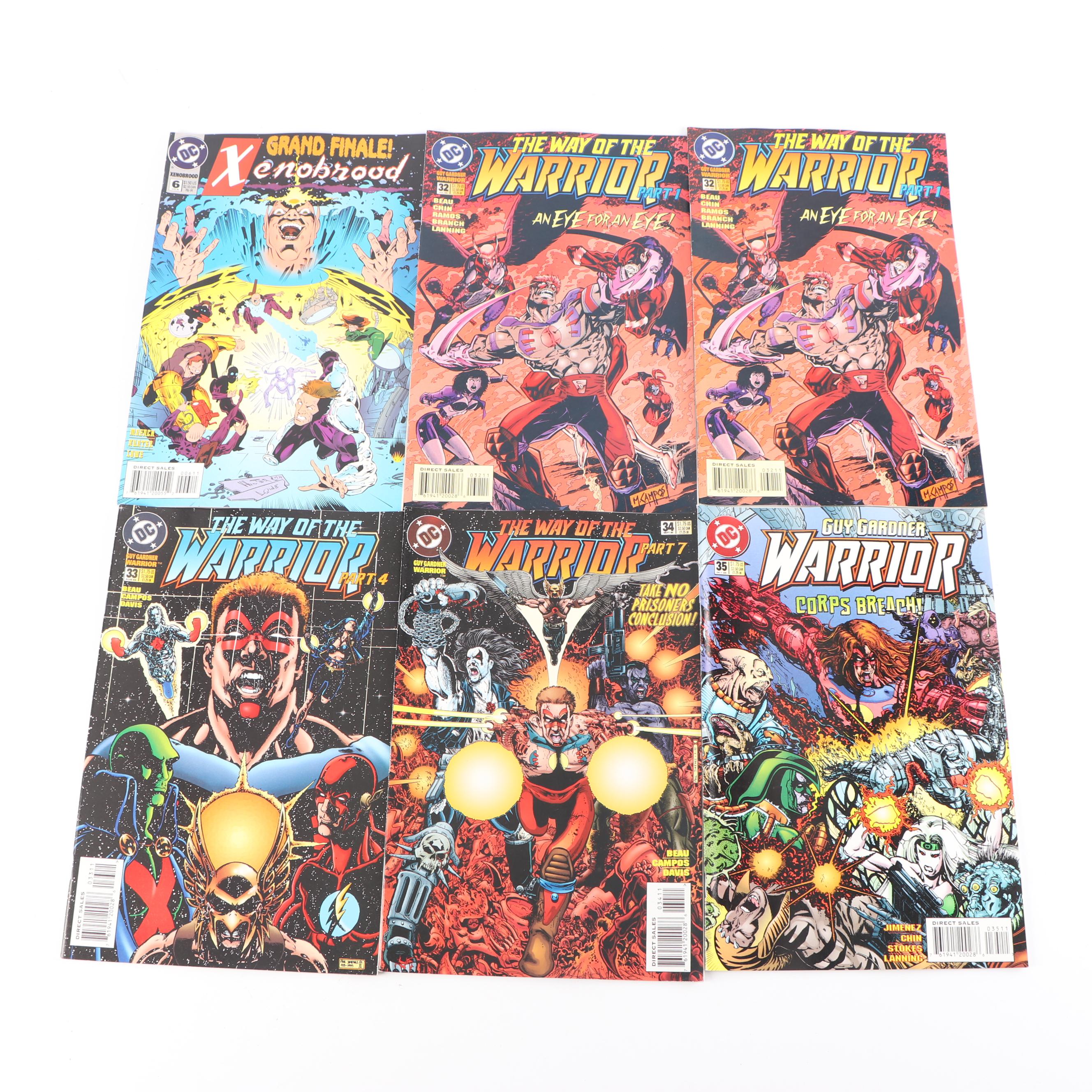 Modern Age DC "Xenobrood, Warrior and more" Comic Books