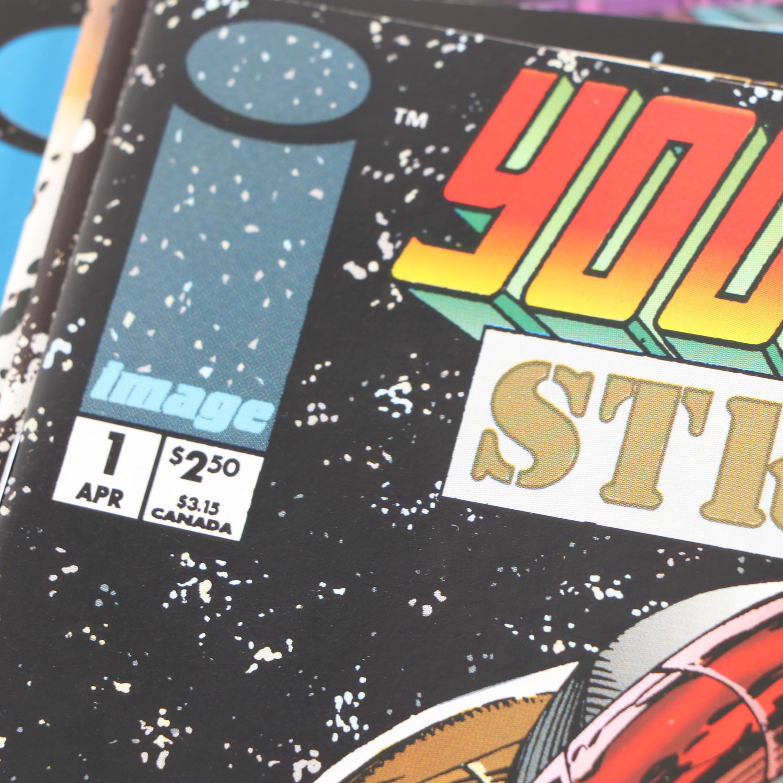 Modern Age Image "Youngblood, Vanguard, and more" Comic Books