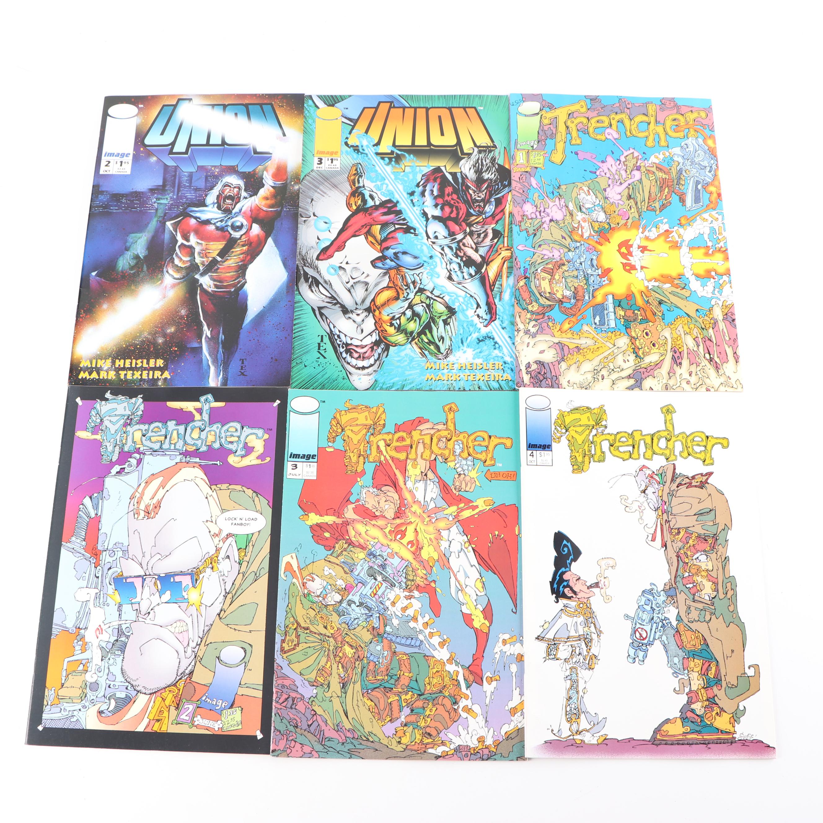 Modern Age Image "Youngblood, Vanguard, and more" Comic Books