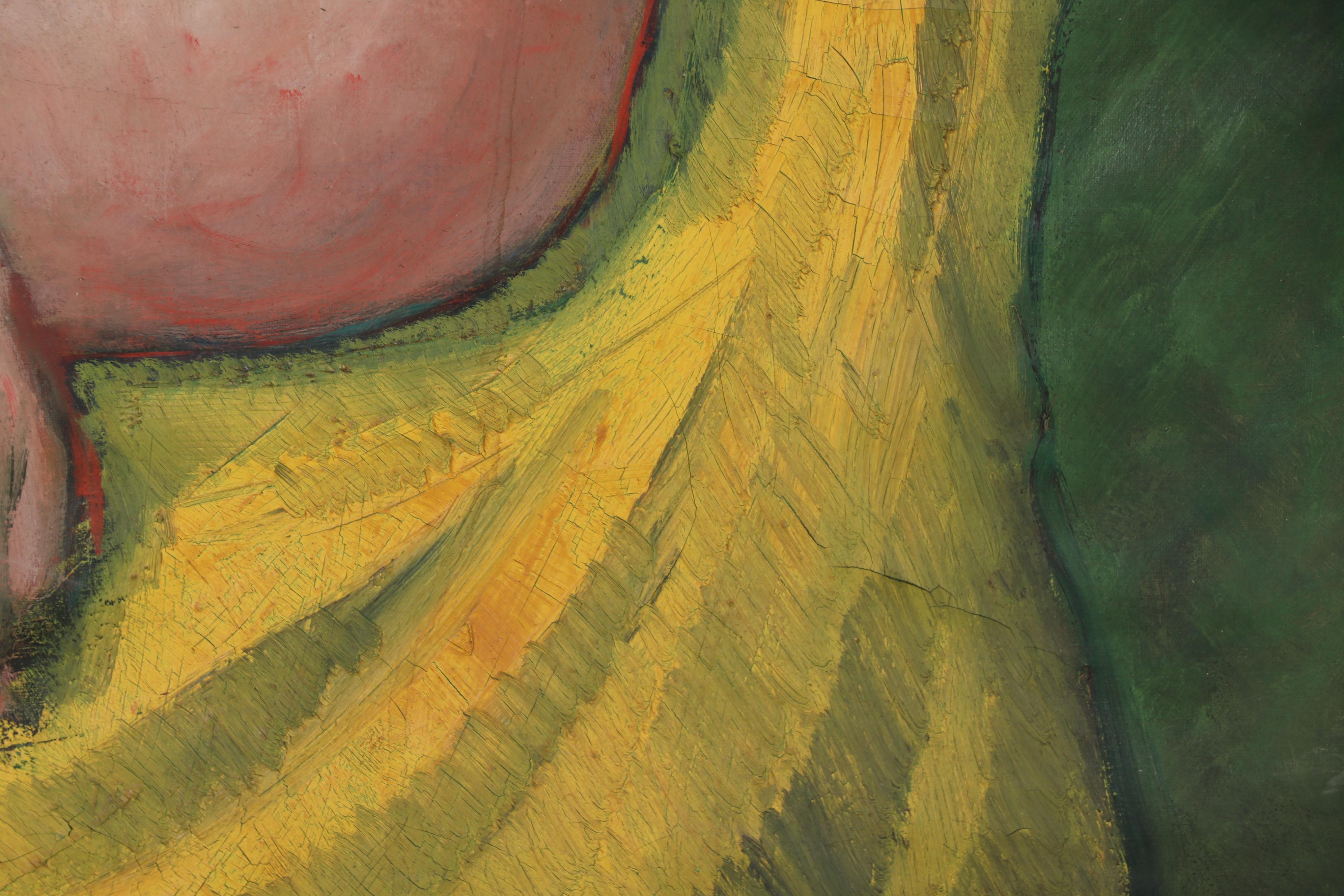 Thomas Brownell Eldred Oil Painting of Female Nude