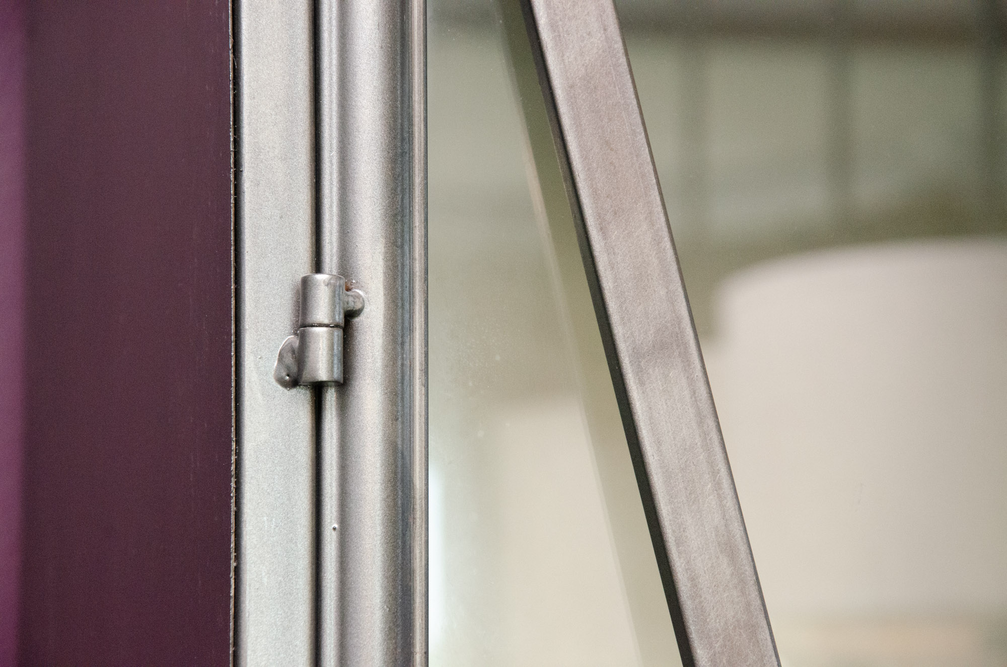 Mercana Metal and Glass Industrial Style Display Cabinets