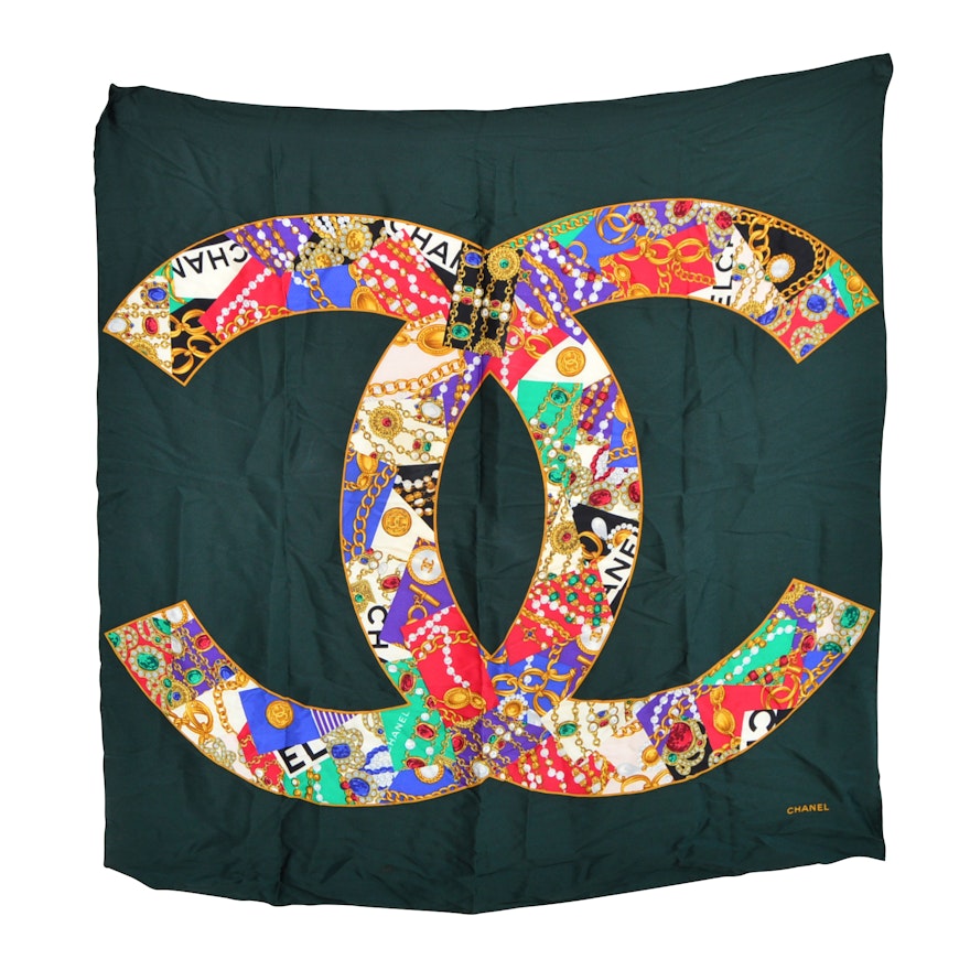 Chanel Silk Scarf