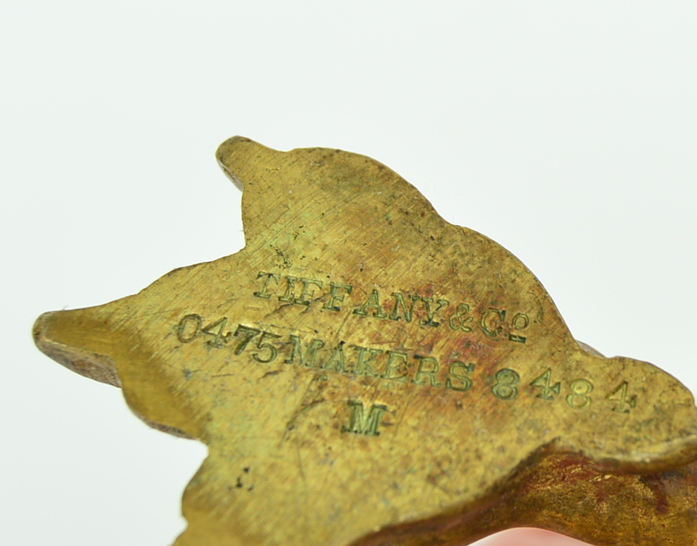 Tiffany & Co. Bronze Winged Dragon Candlesticks, Late 19th to Early 20th Century